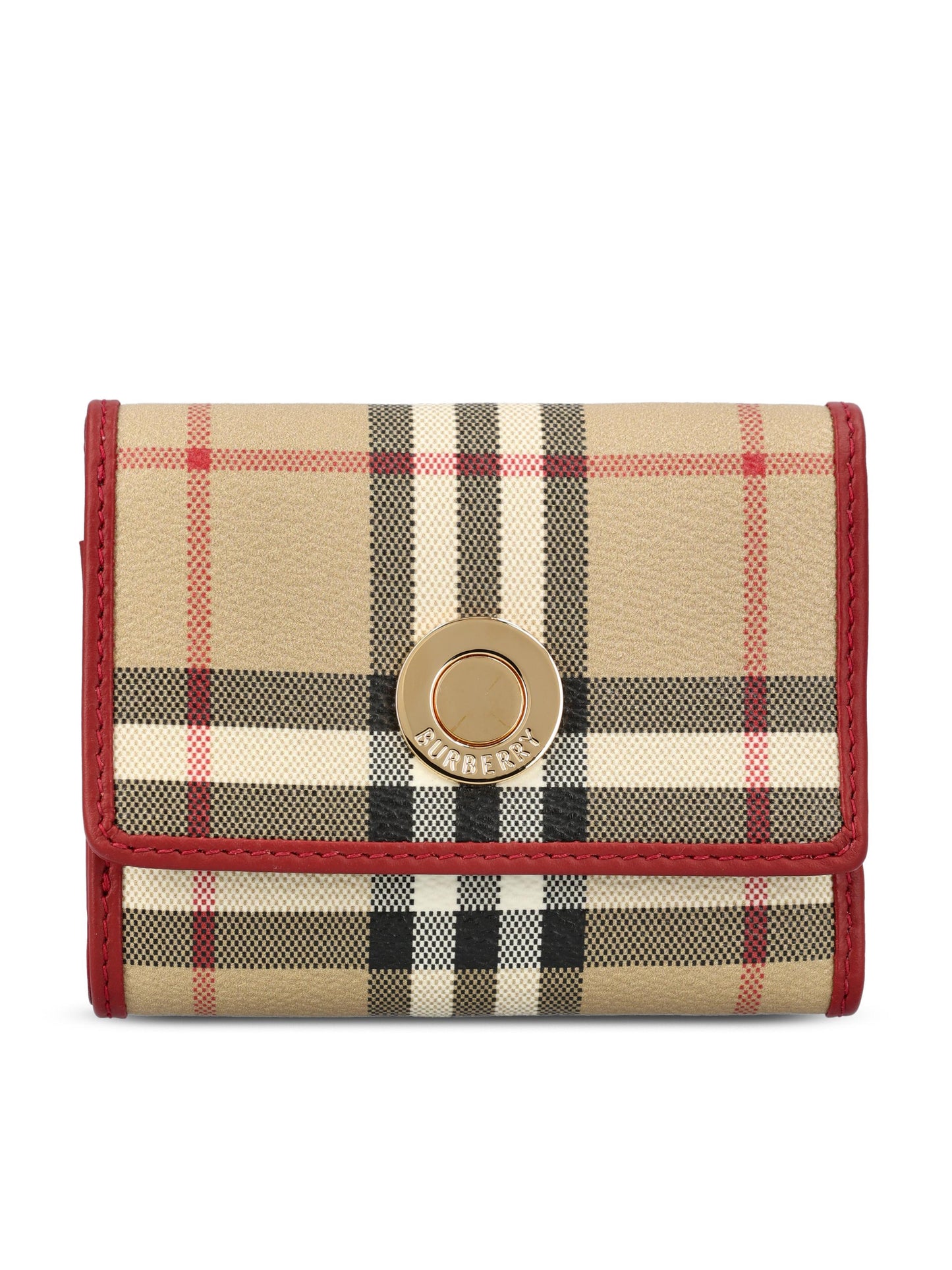 Portafoglio a libro Check piccolo 8116328 B9724 BURBERRY 