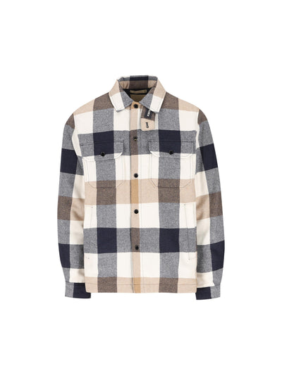 Camicia realizzata in misto lana. CFWOOS2018MRUT3046 8556 WOOLRICH 