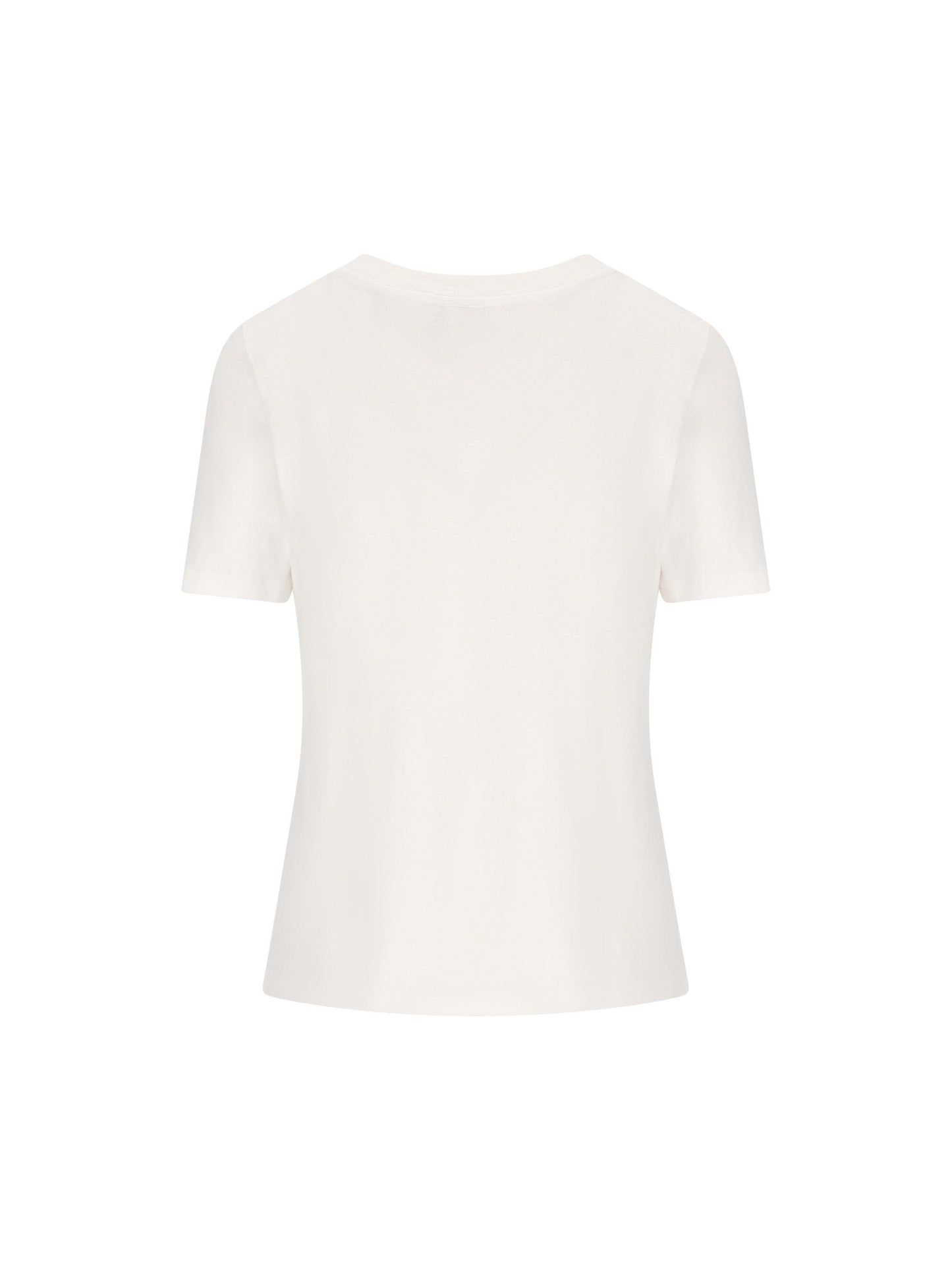 T-shirt baby fit con logo in jersey di cotone CH26SJH08197 101 CHLOE' 