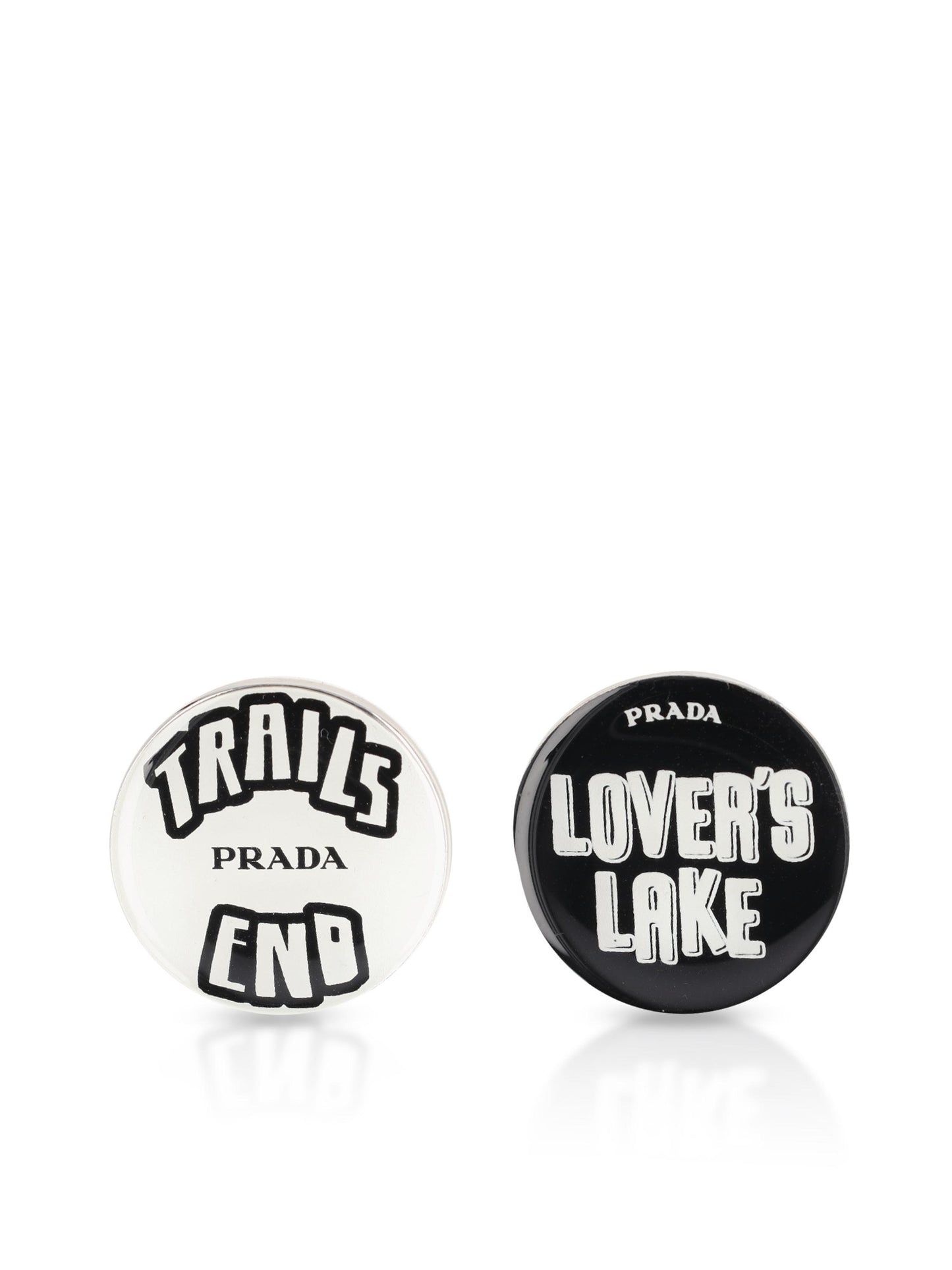 Spille realizzate in metallo. 2IS147 2HFGF0964 PRADA 