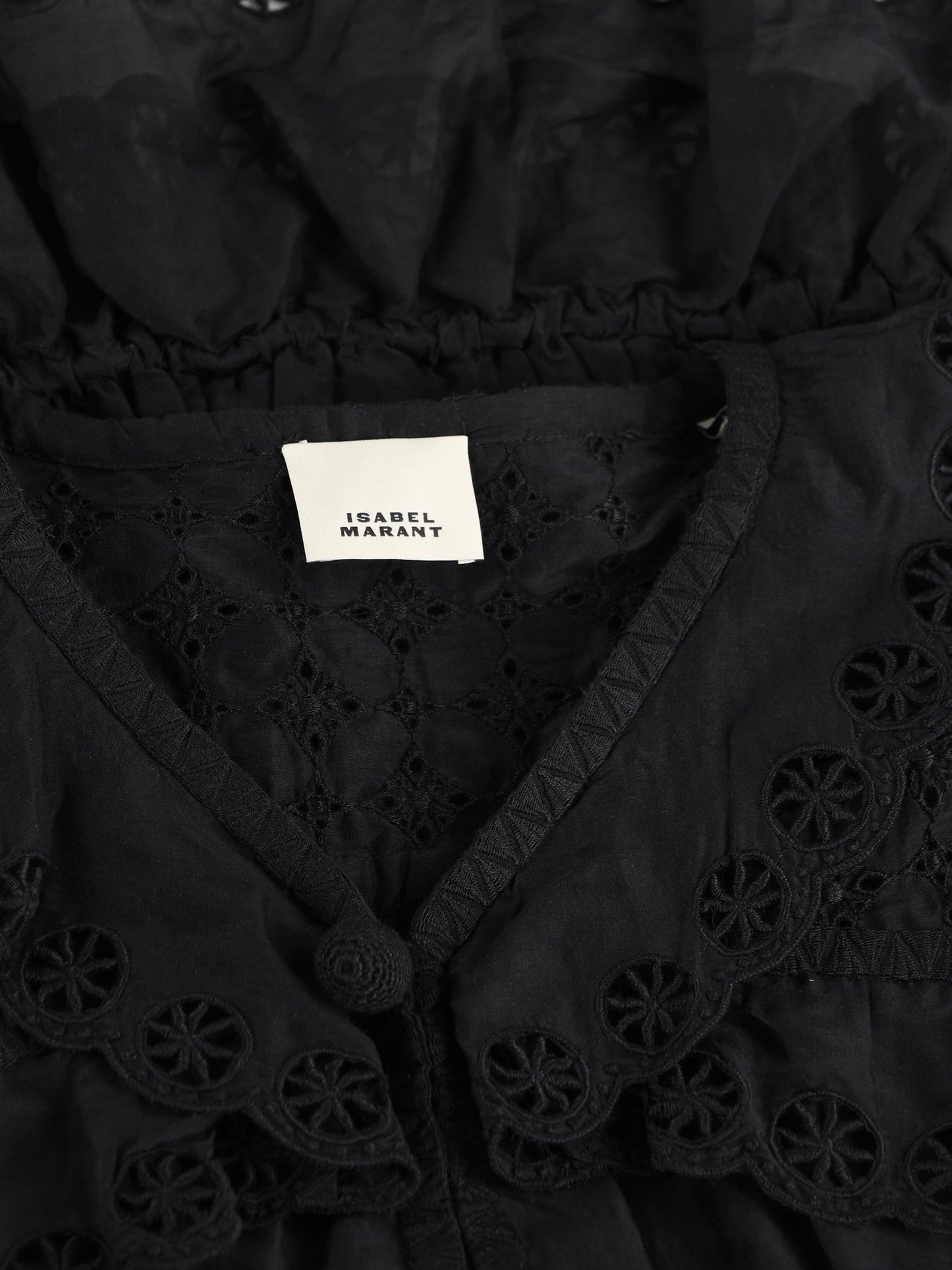 Camicia realizzata in camicia e seta. 26EHT0886FA-D2J17I 01BK ISABEL MARANT 