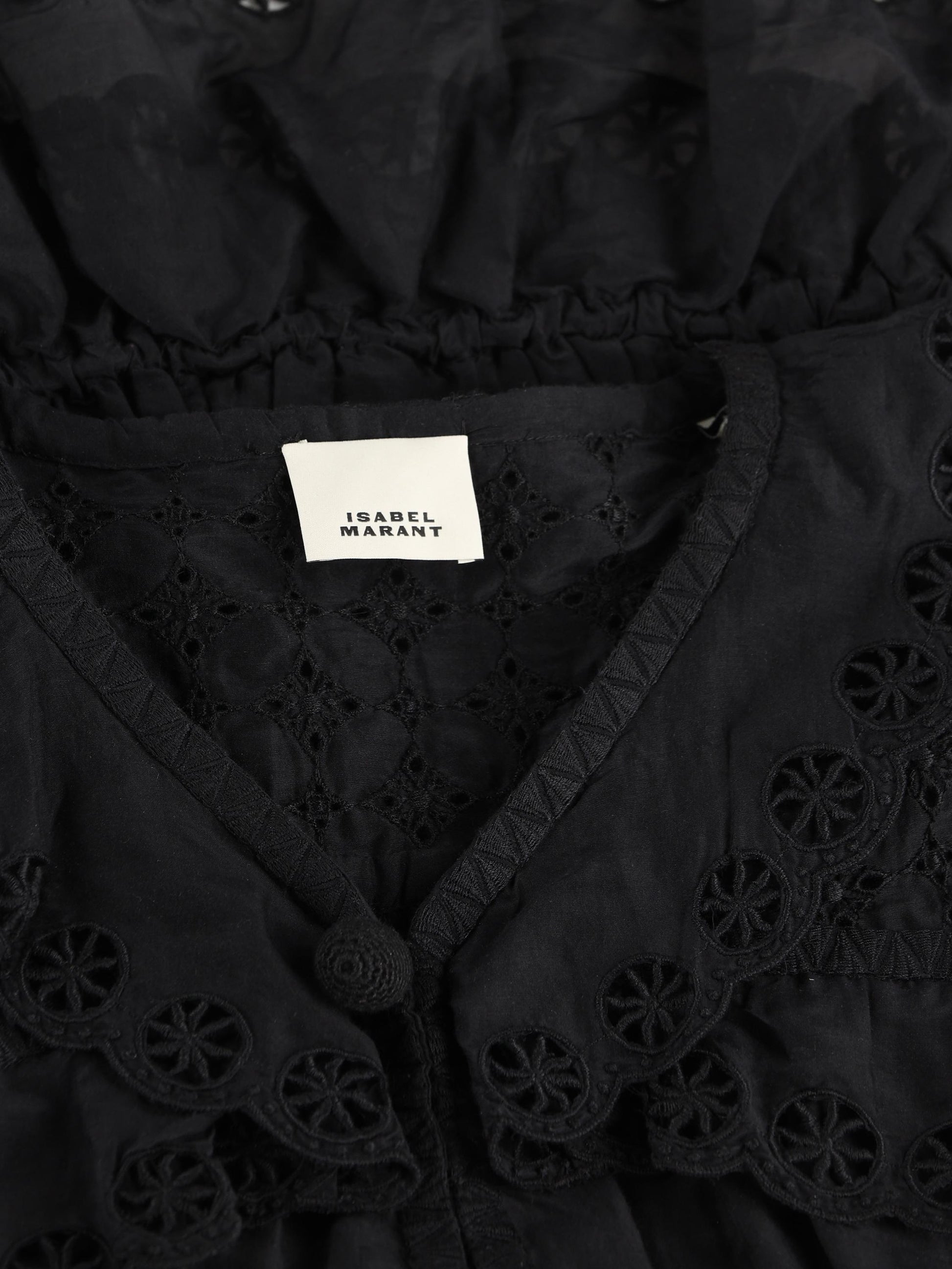 Camicia realizzata in camicia e seta. 26EHT0886FA-D2J17I 01BK ISABEL MARANT 