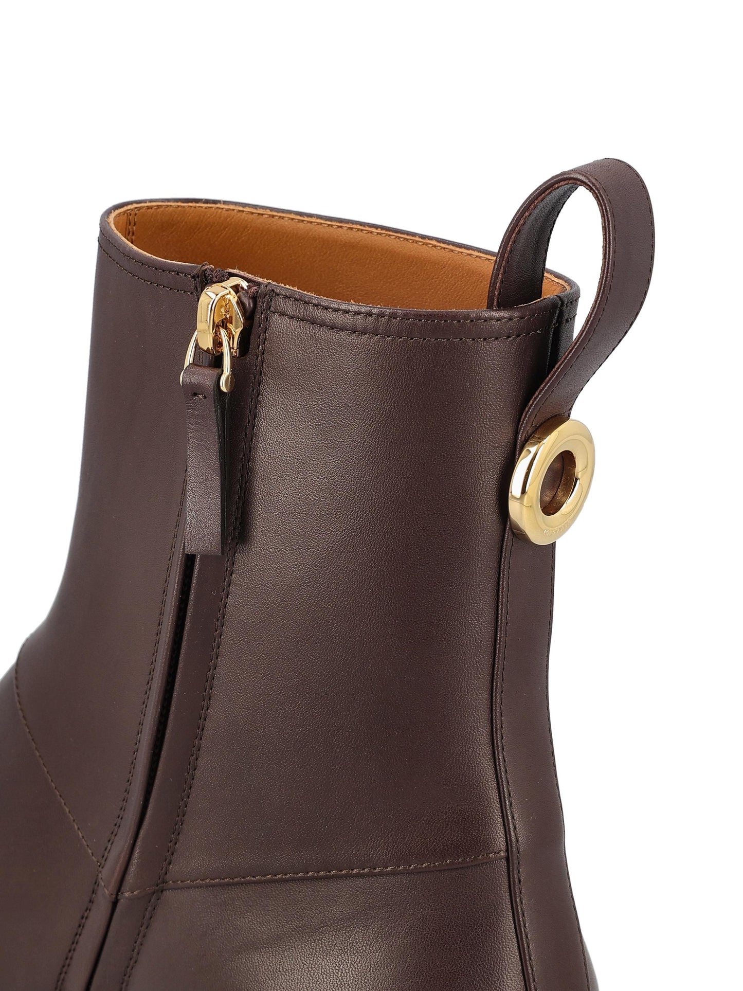 Stivale in pelle di vitello. FAP8441 H0Q2 LORO PIANA 