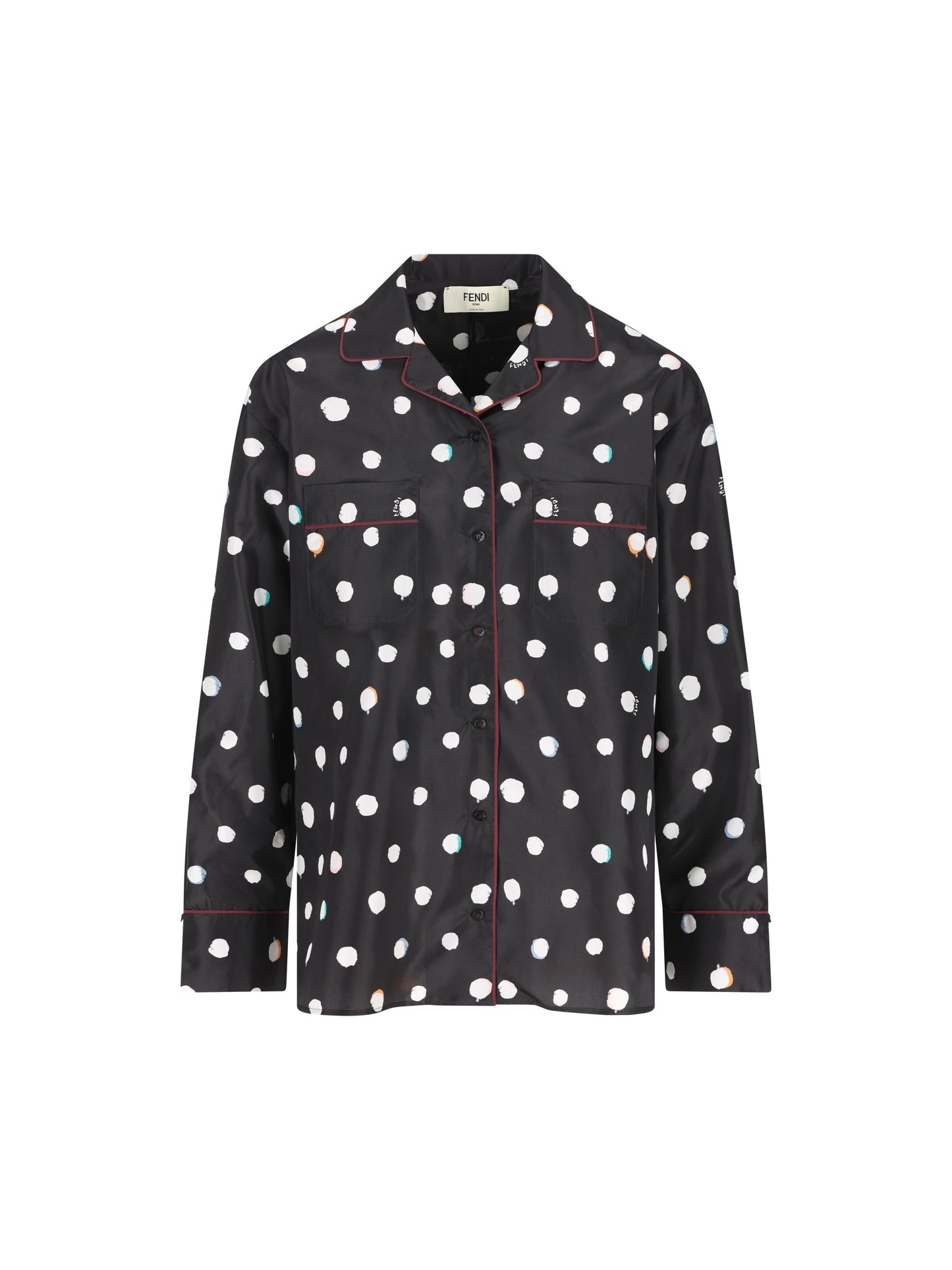 Camicia realizzata in seta. FS8311 AVJQF0GME FENDI 