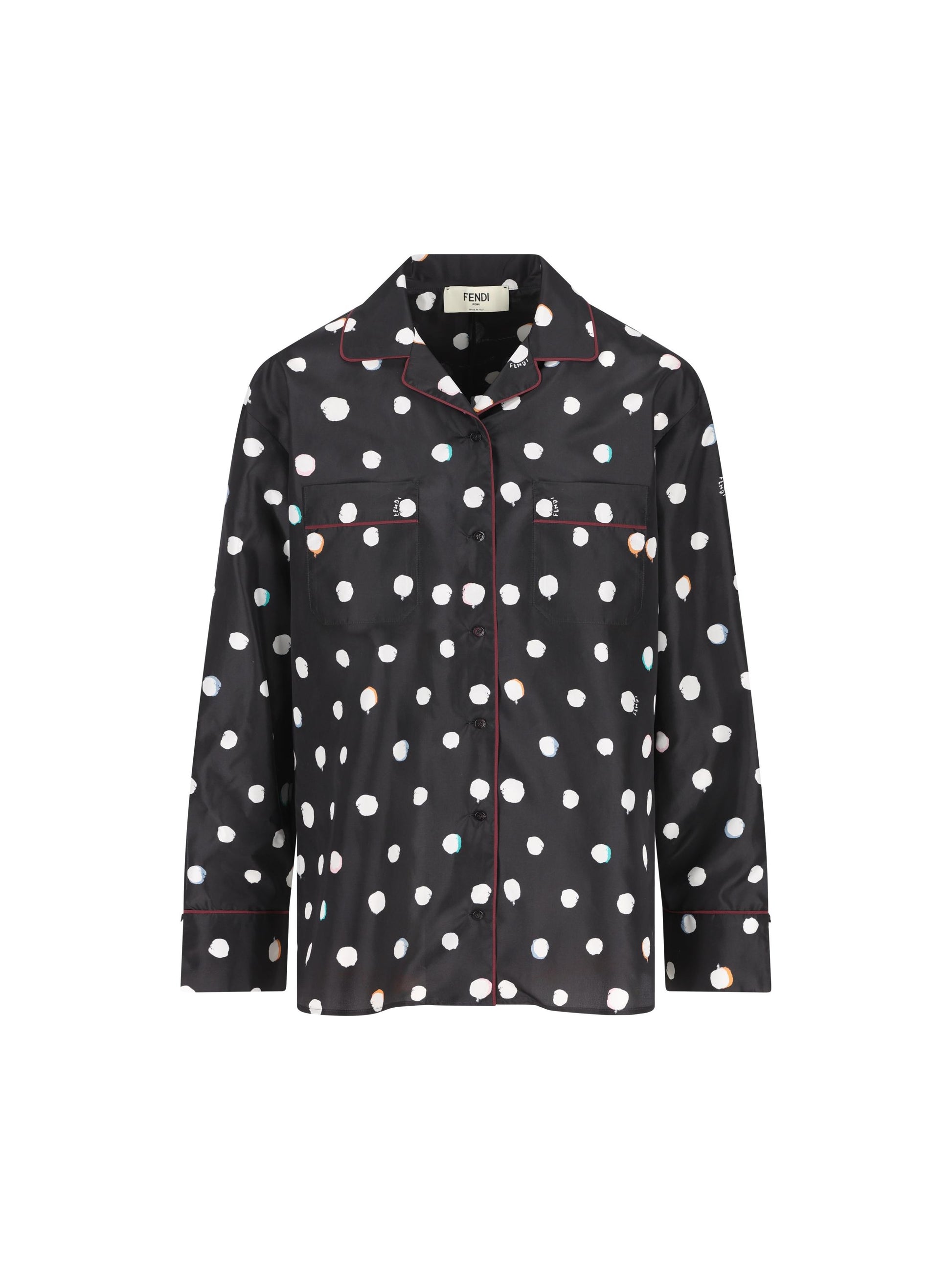 Camicia realizzata in seta. FS8311 AVJQF0GME FENDI 