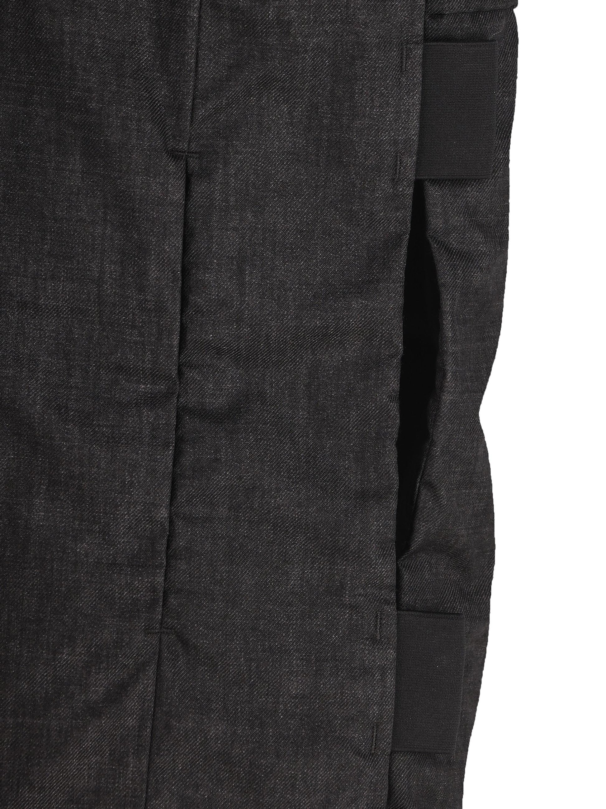 Gilet realizzato in lana resinata. 19MMVE031A 006255G999 MASSIMO OSTI STUDIO 