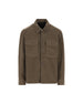 Overshirt in Lana e Cotone con Tasche 19MMOS008A 110527A696 MASSIMO OSTI STUDIO 