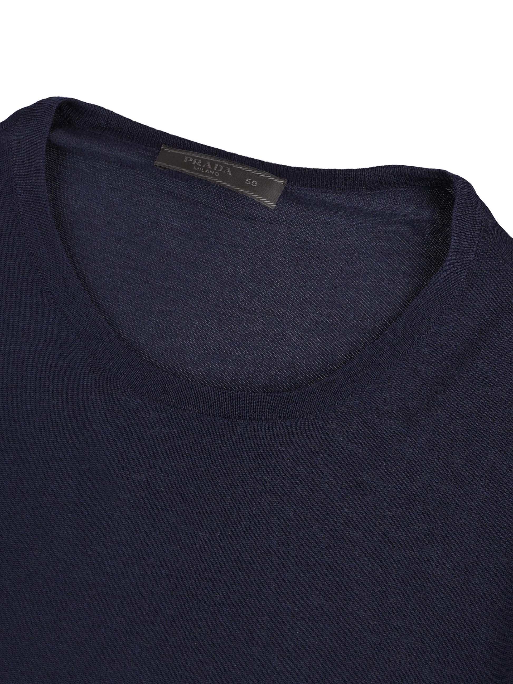 Maglia realizzata in lana vergine. UMF146 18DYF0008 PRADA 