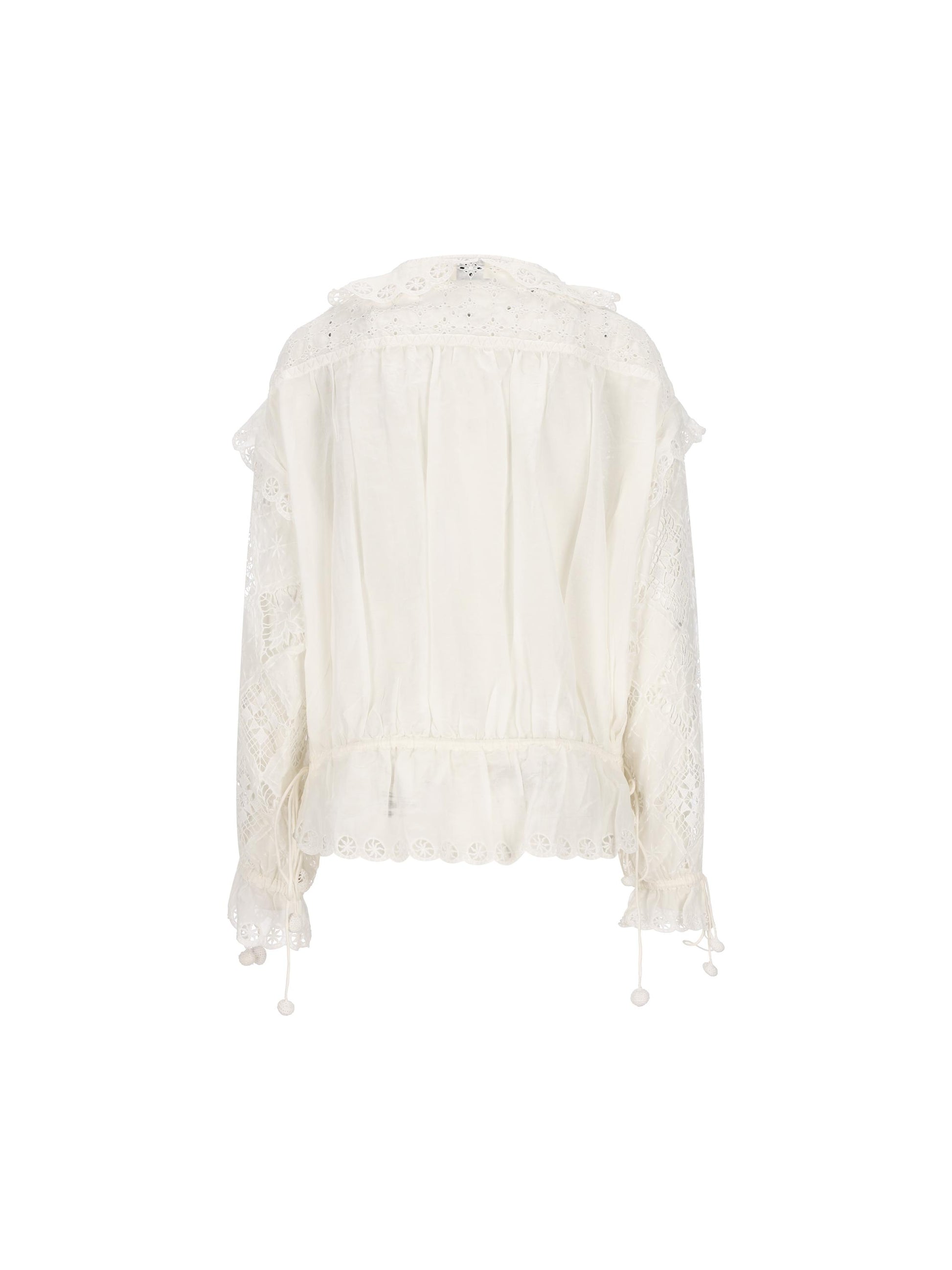 Camicia realizzata in camicia e seta. 26EHT0886FA-D2J17I 20WH ISABEL MARANT 