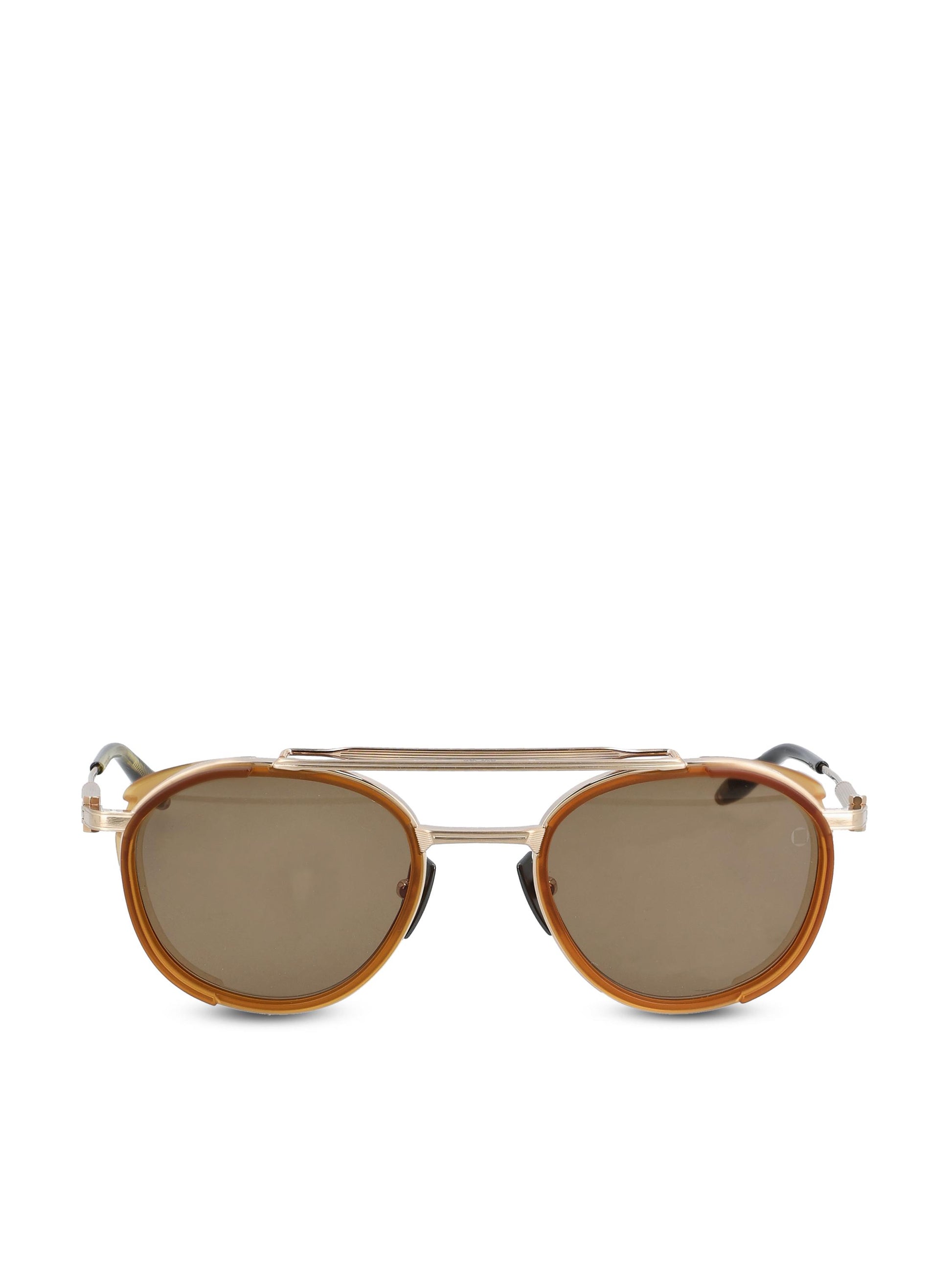 Occhiali da sole realizzati in titanio. AKS-501A-51 GLD - AMB AKONI 