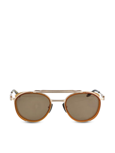 Occhiali da sole realizzati in titanio. AKS-501A-51 GLD - AMB AKONI 