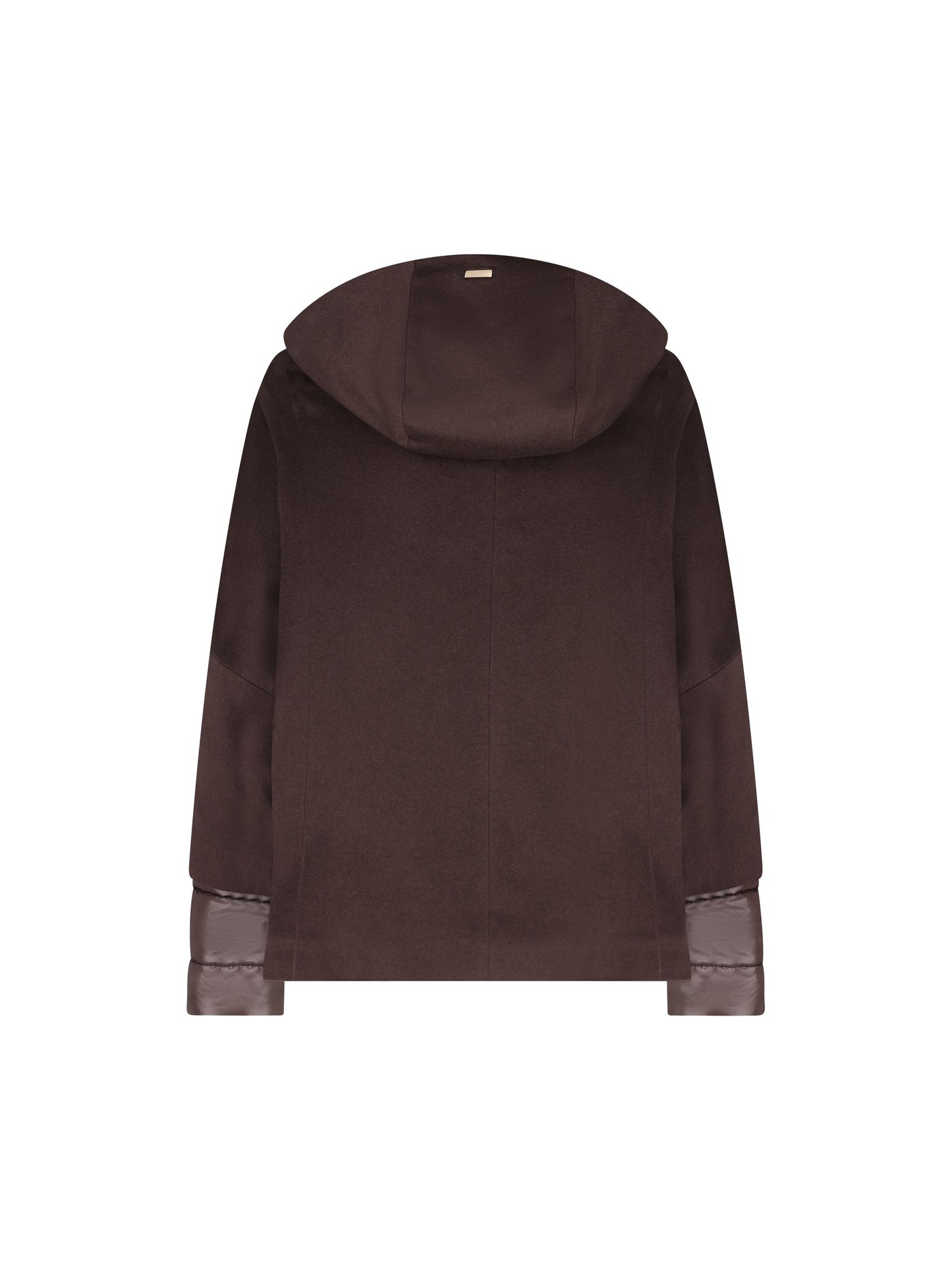 Giacca in Cashmere con Cappuccio e Dettagli Trapuntati GI000334D 381268800 HERNO 