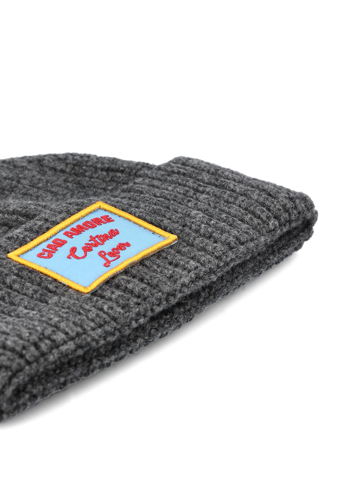 Cappello in lana e cashmere "Ciao Amore Cortina Lover" F25EM2831K 19 GIADA BENINCASA 