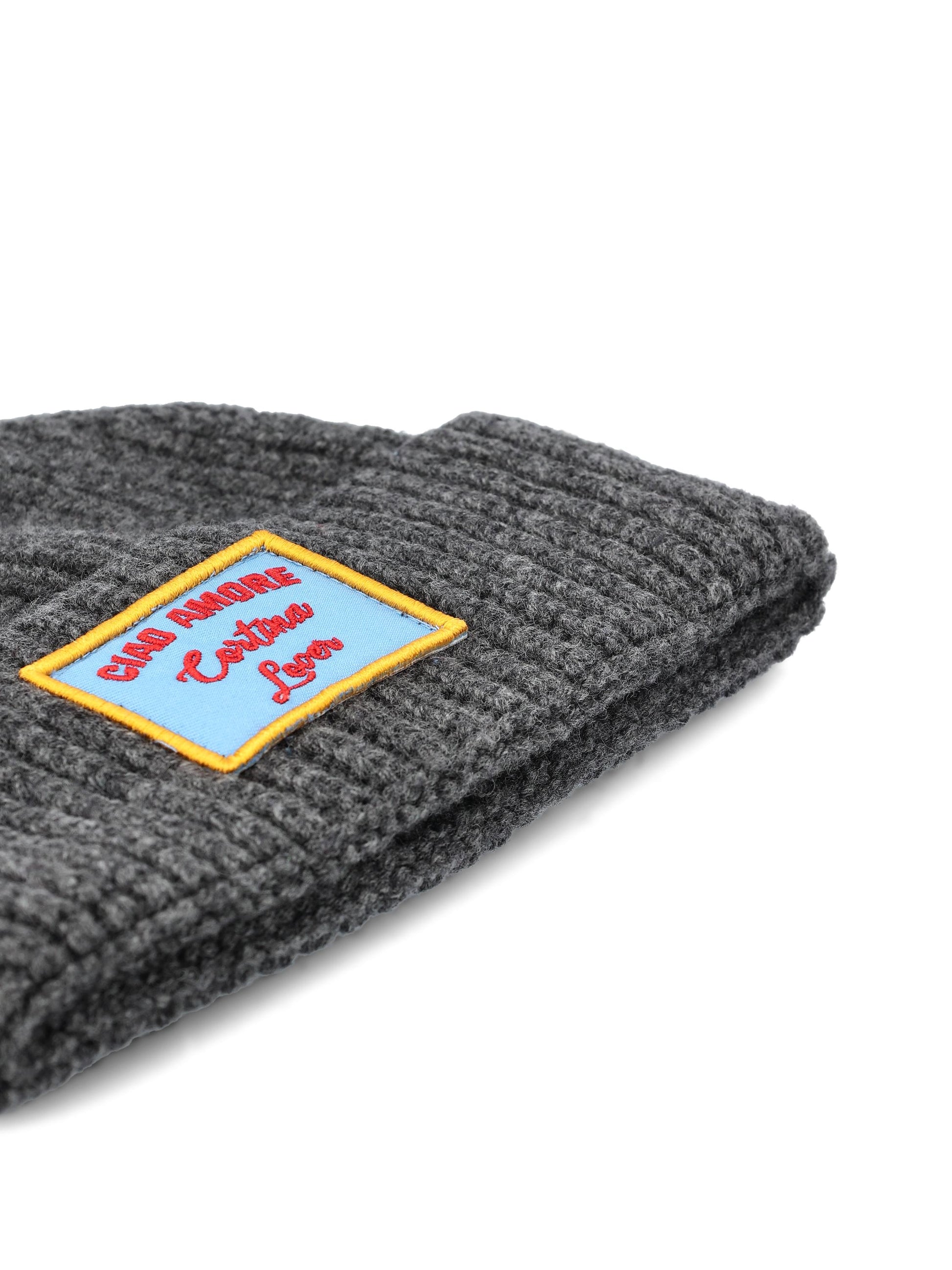 Cappello in lana e cashmere "Ciao Amore Cortina Lover" F25EM2831K 19 GIADA BENINCASA 