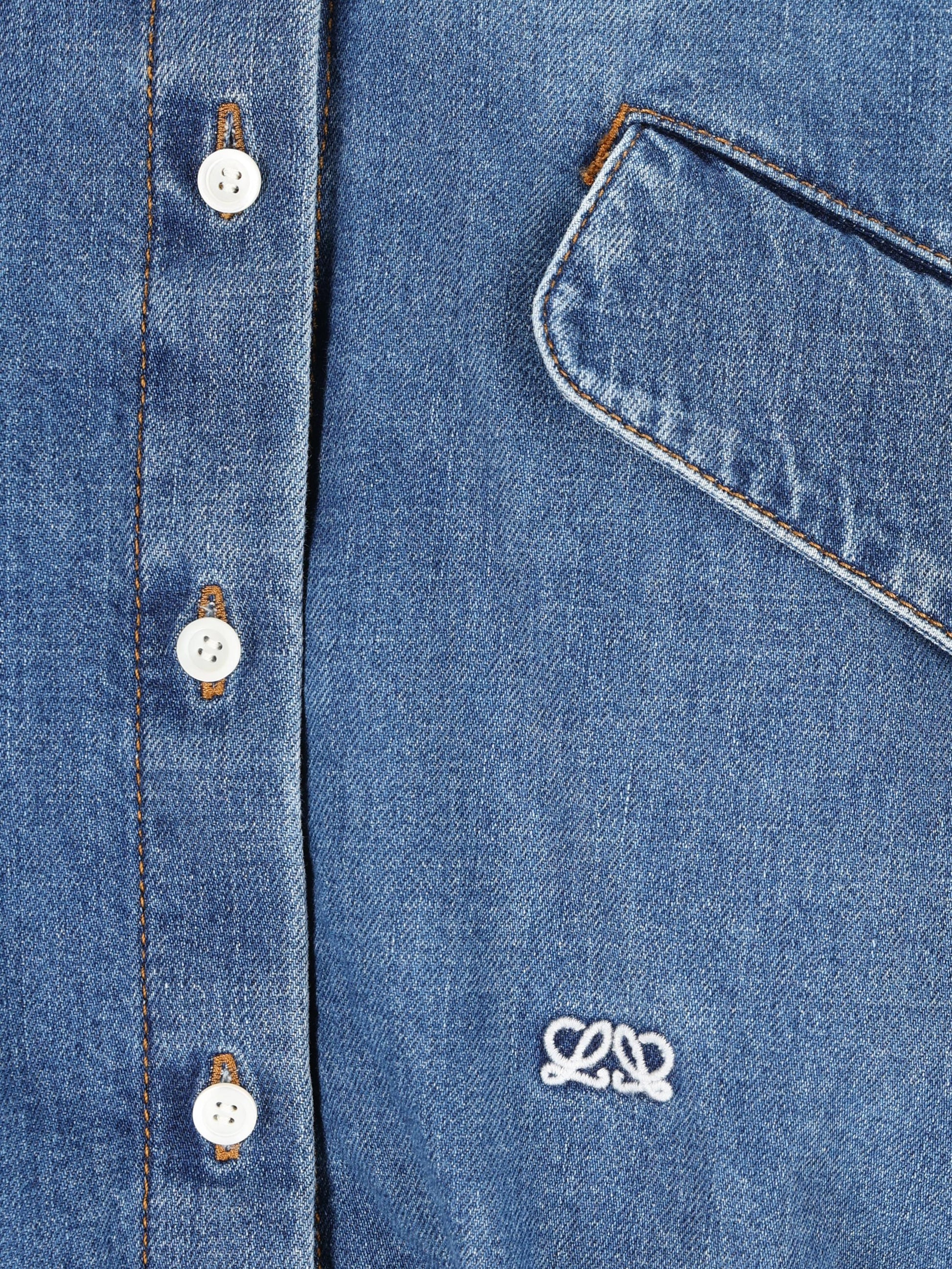 Camicia in leggero denim. S540Y1DX14 5140 LOEWE 