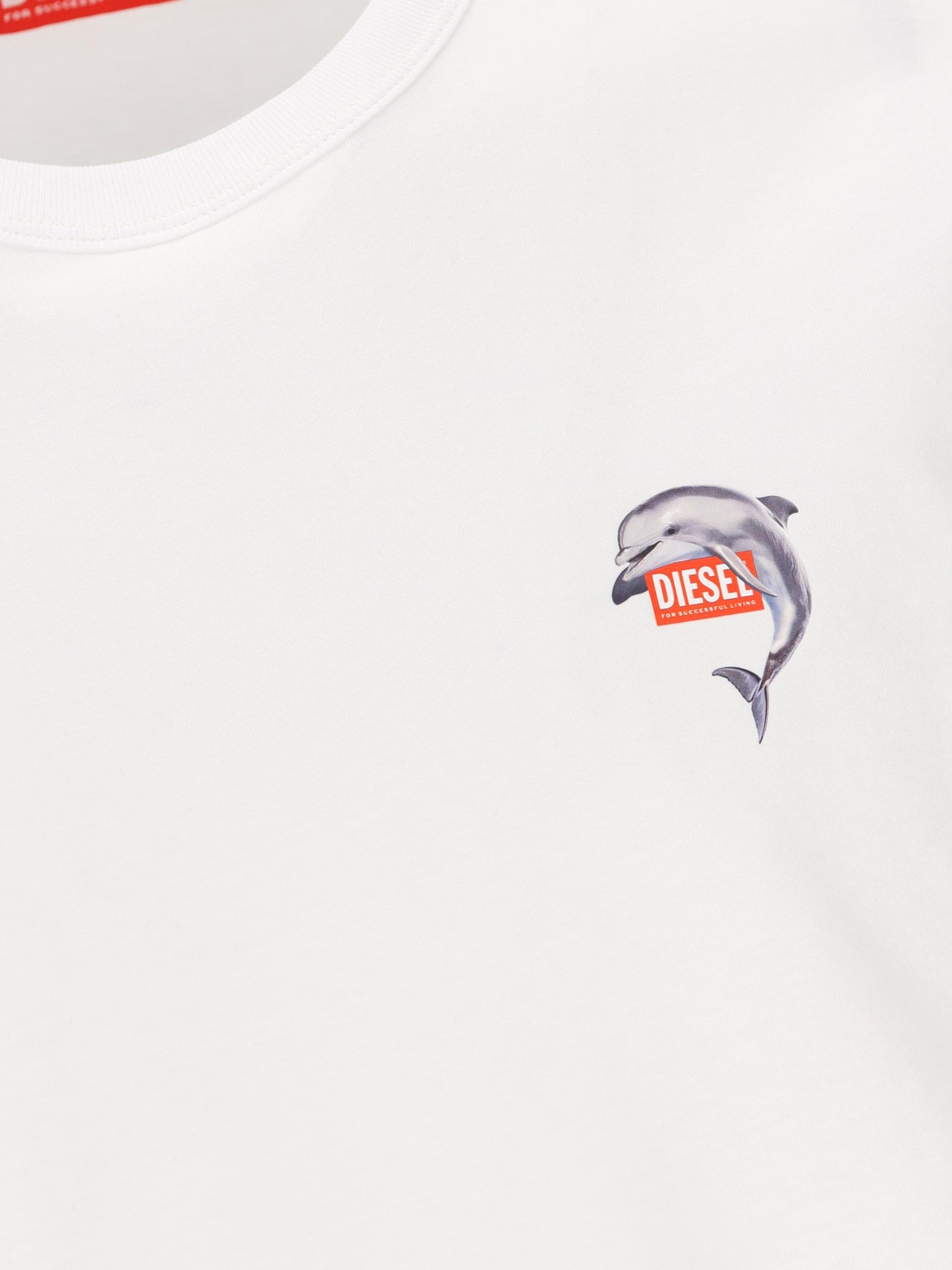 T-Shirt realizzata in cotone. A21652 0PLAT100 DIESEL 