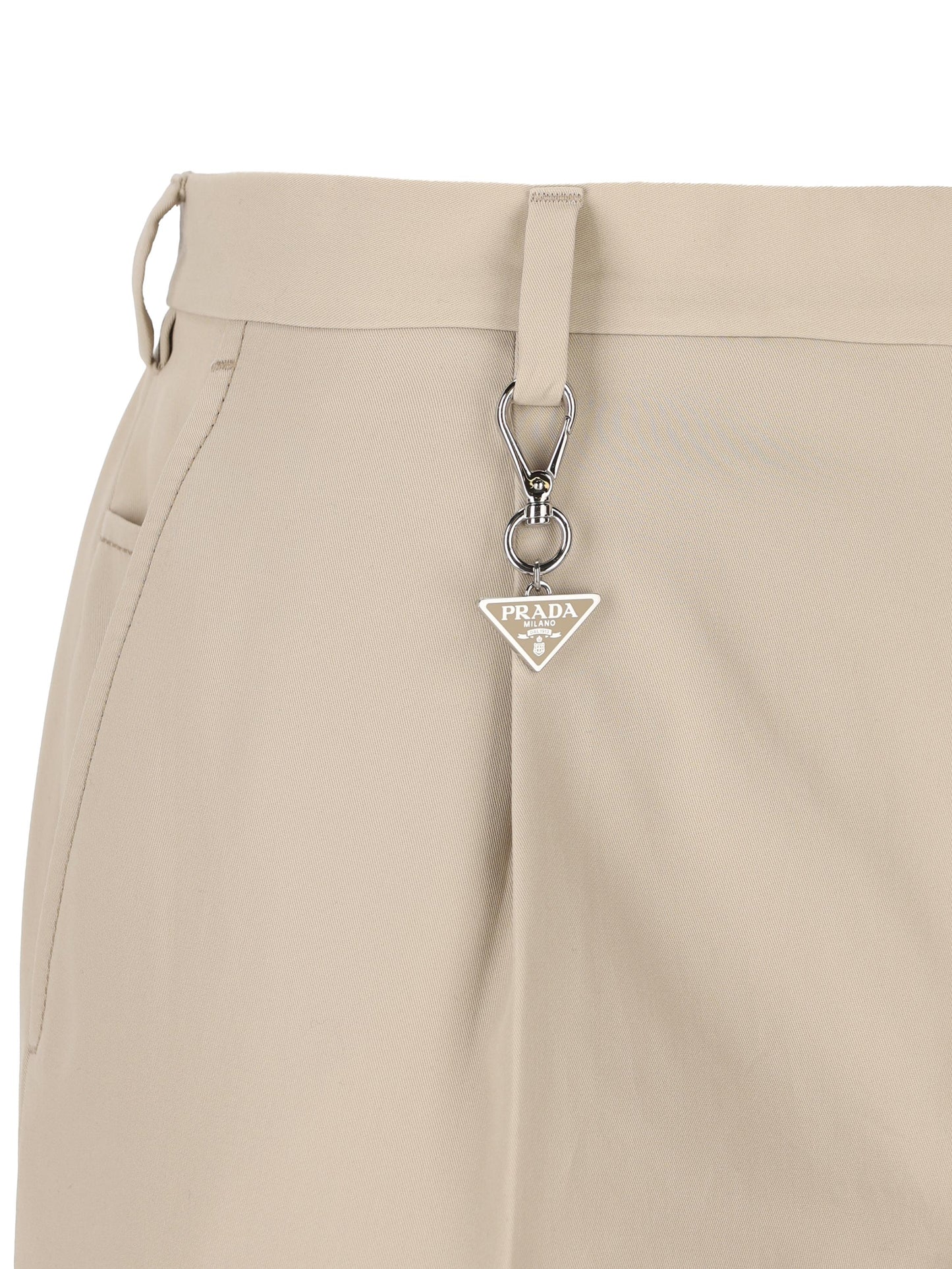 Pantalone realizzato in cotone. UP0419 19AMF0036 PRADA 