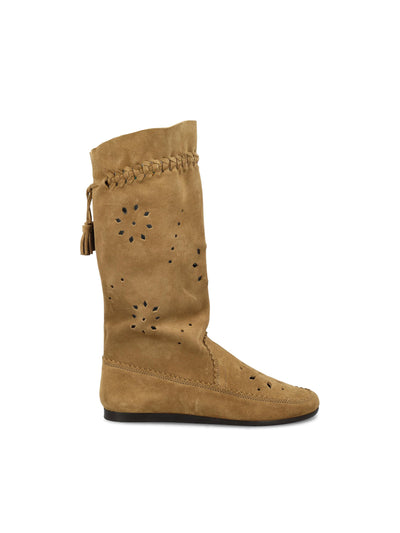 Stivali realizzati in pelle scamosciata. 26PBO0253FA-D1A23S 50TA ISABEL MARANT 