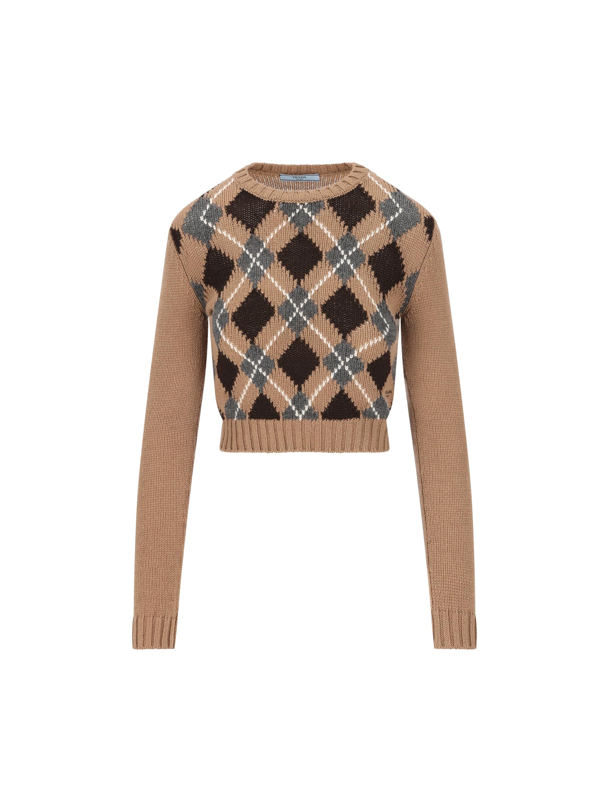 Maglia realizzata in cashmere. P24S2V 172DF0040 PRADA 