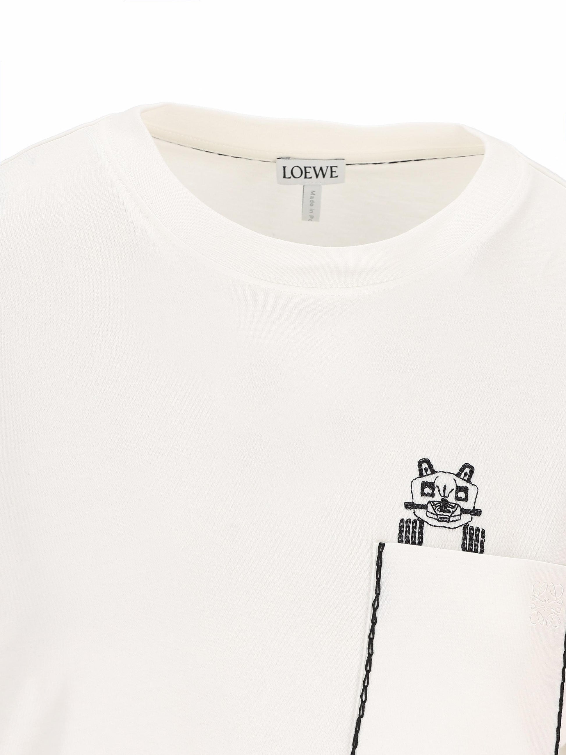 T-Shirt realizzata in cotone. S359AJ2X03 2100 LOEWE 