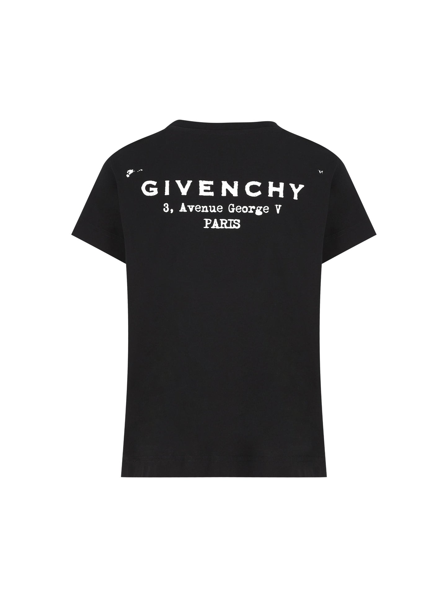 T-Shirt in cotone. BW70FJP75N 001 GIVENCHY 
