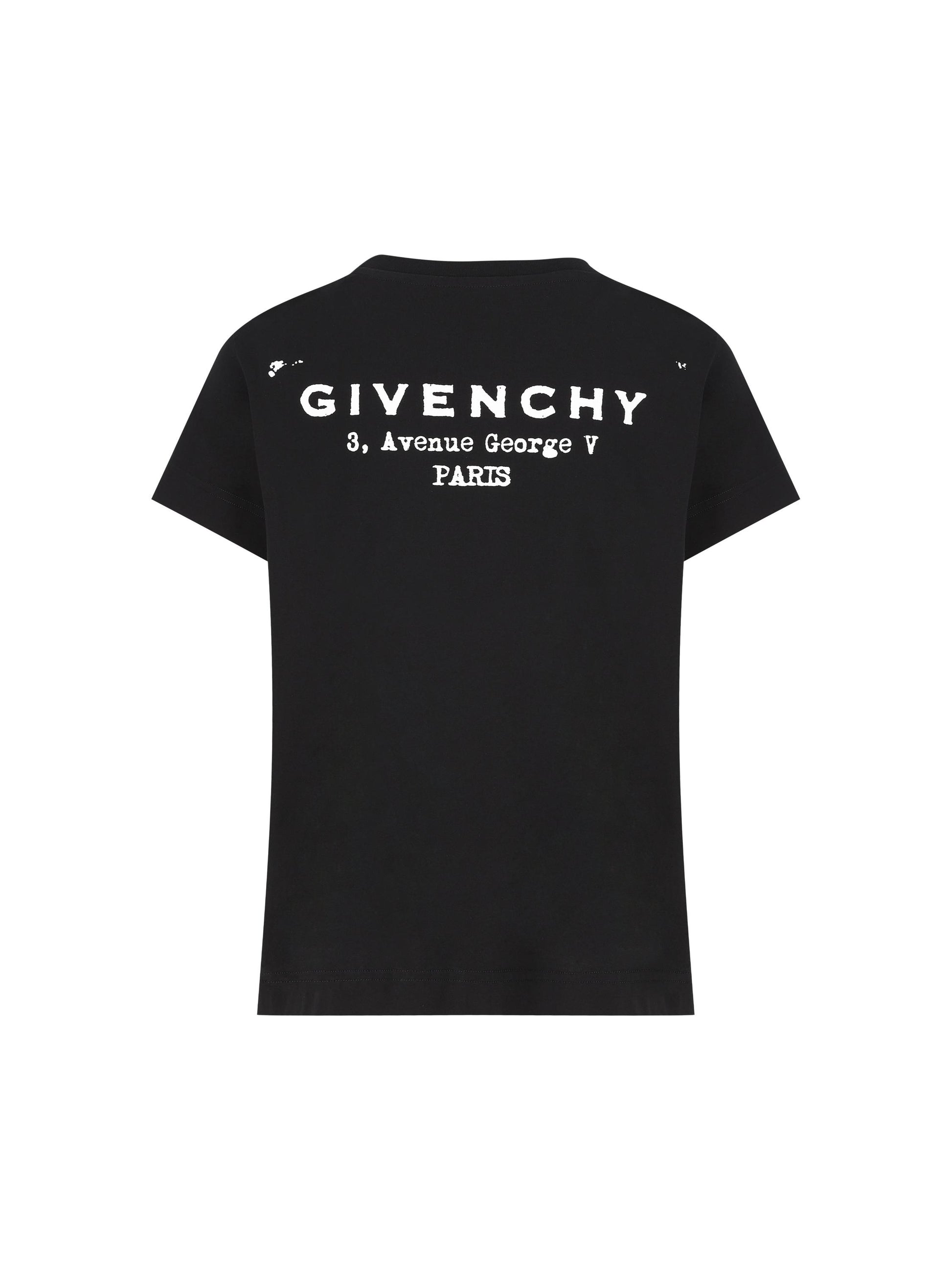 T-Shirt in cotone. BW70FJP75N 001 GIVENCHY 
