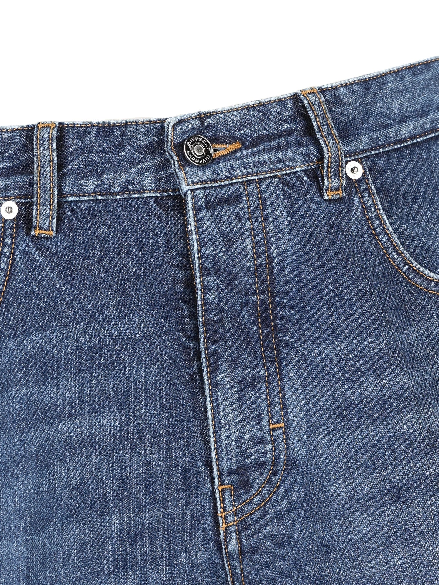 Jeans realizzata in denim. BM51MK516L 401 GIVENCHY 