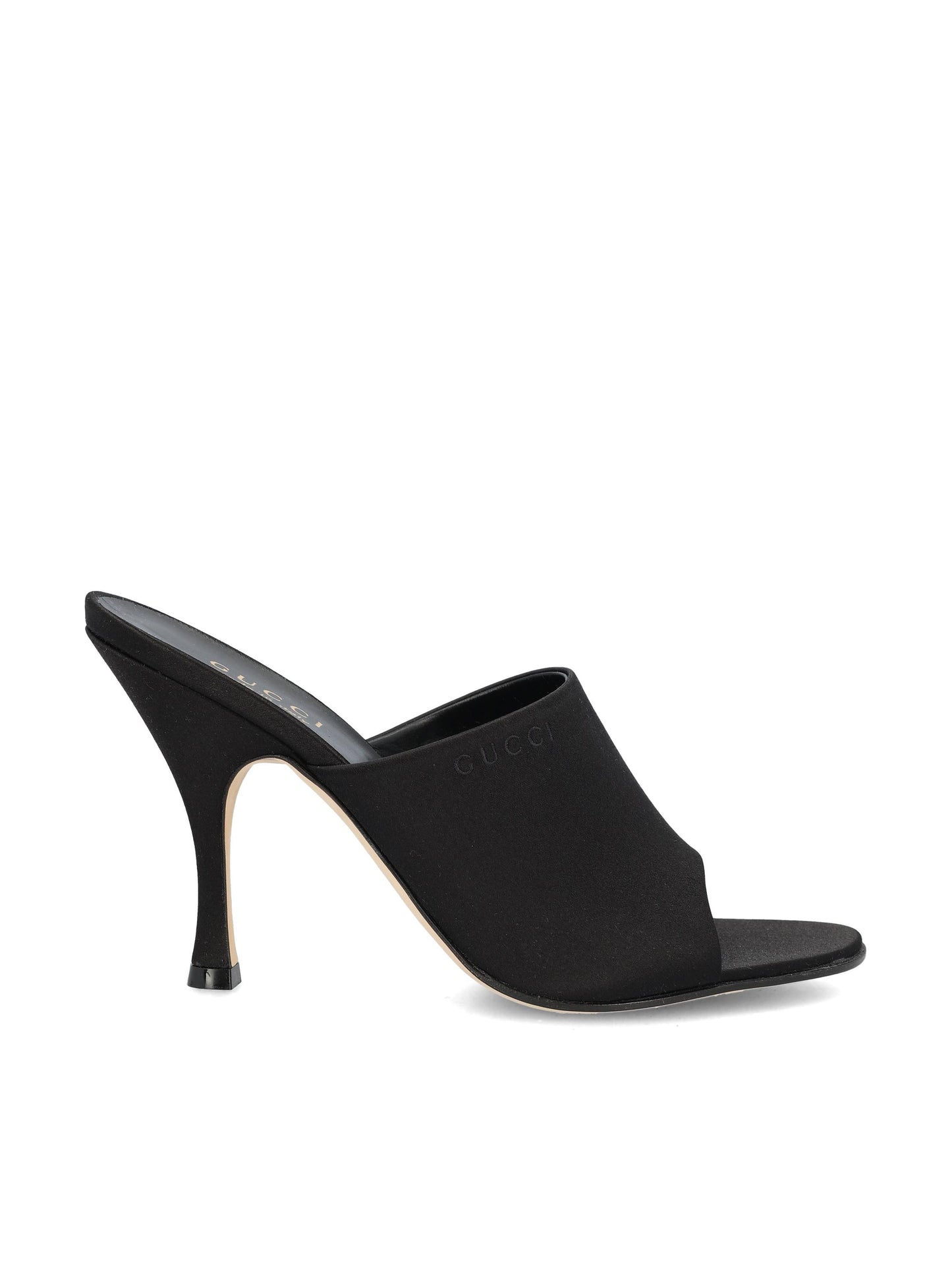 Sandalo realizzato in raso. 856997 F14001000 GUCCI 