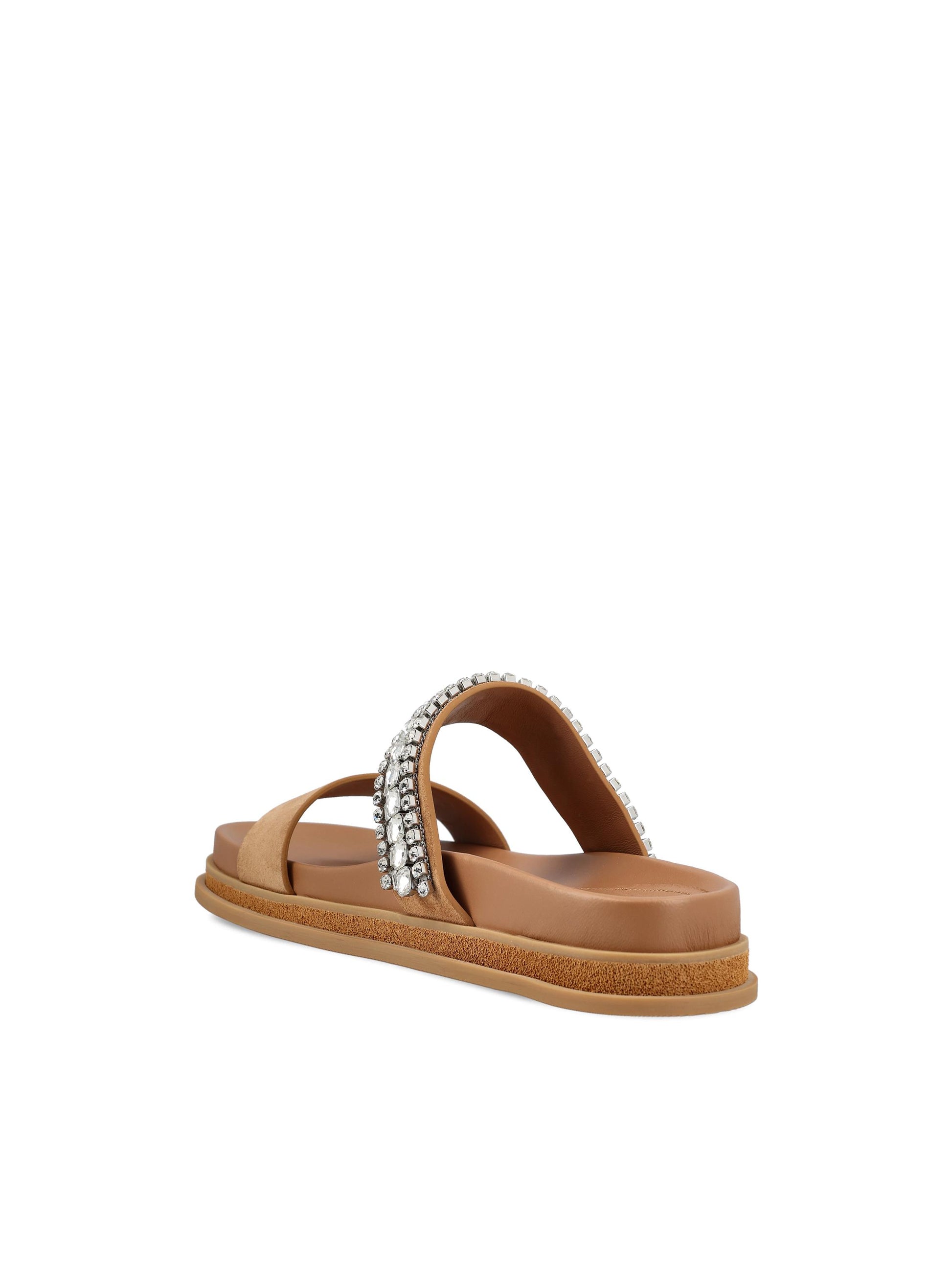 Sandali in pelle. JADI FLAT FKDTOFFEE JIMMY CHOO 
