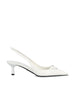 Décolleté slingback realizzate in pelle di vitello. 1I901M 055F0009 PRADA 