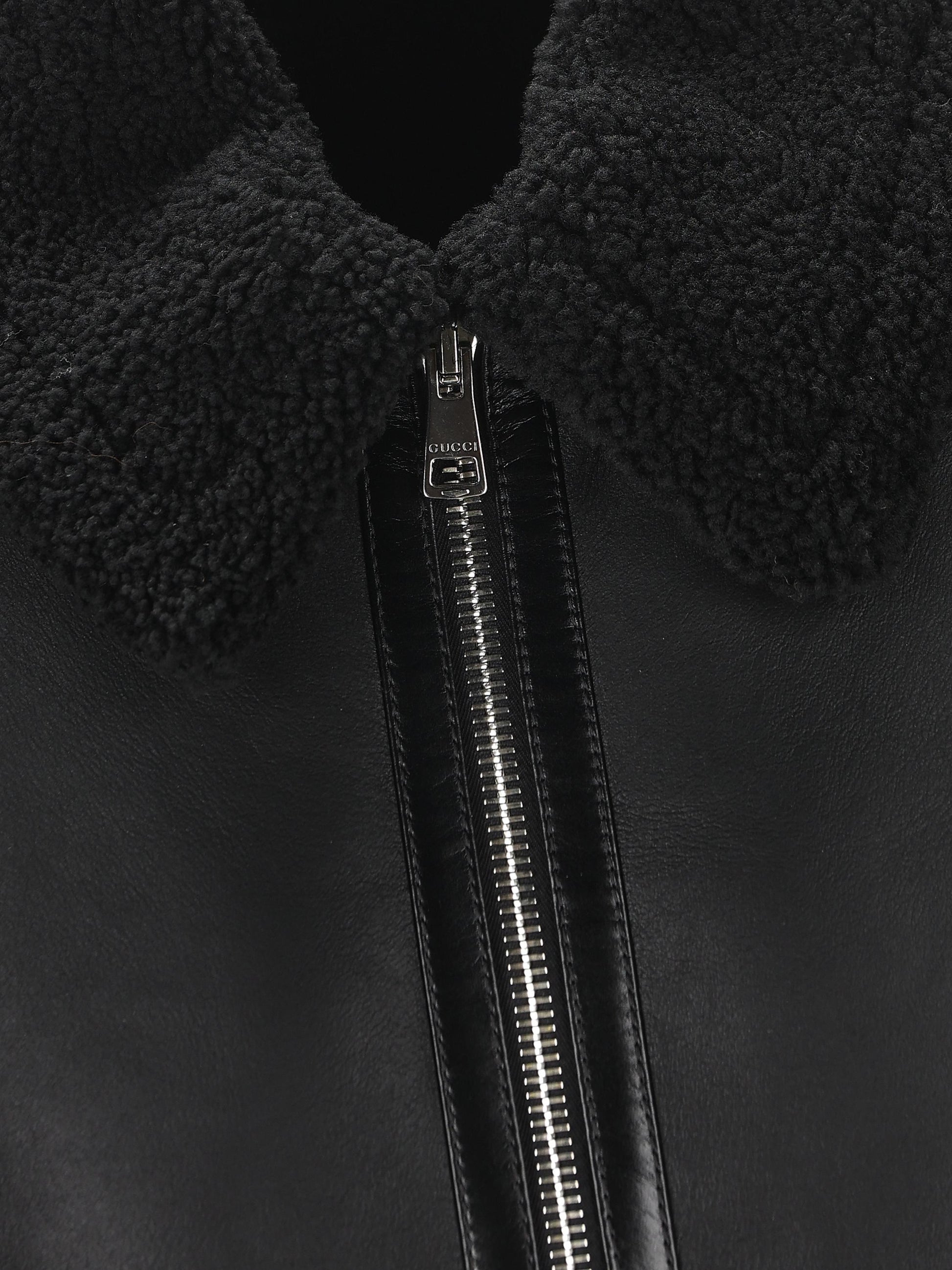 Giacca realizzata in pelle di agnello. 793486 XSAFI1000 GUCCI 