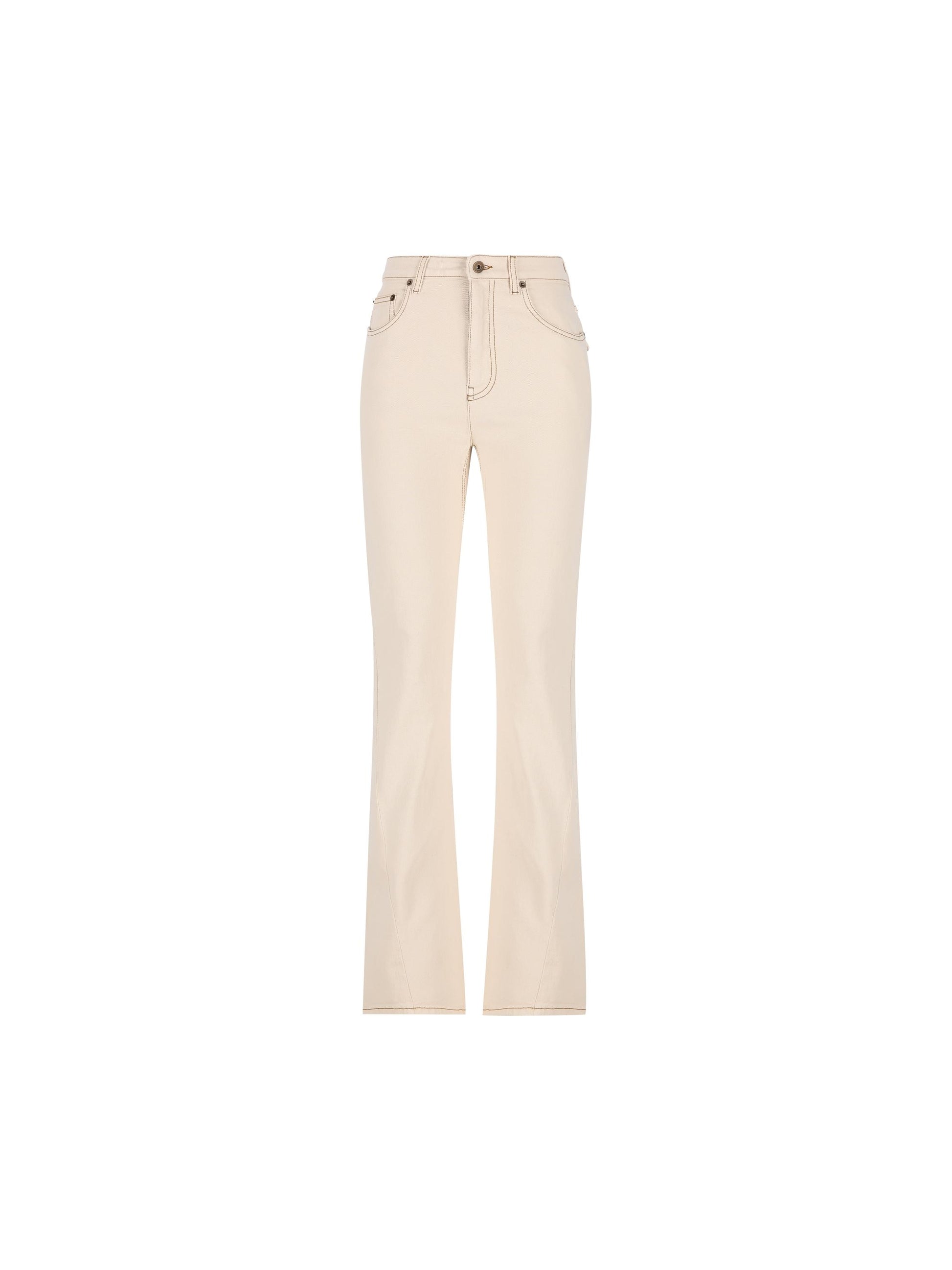 Jeans bootcut a vita alta con ricamo. 8118523 C3997 BURBERRY 