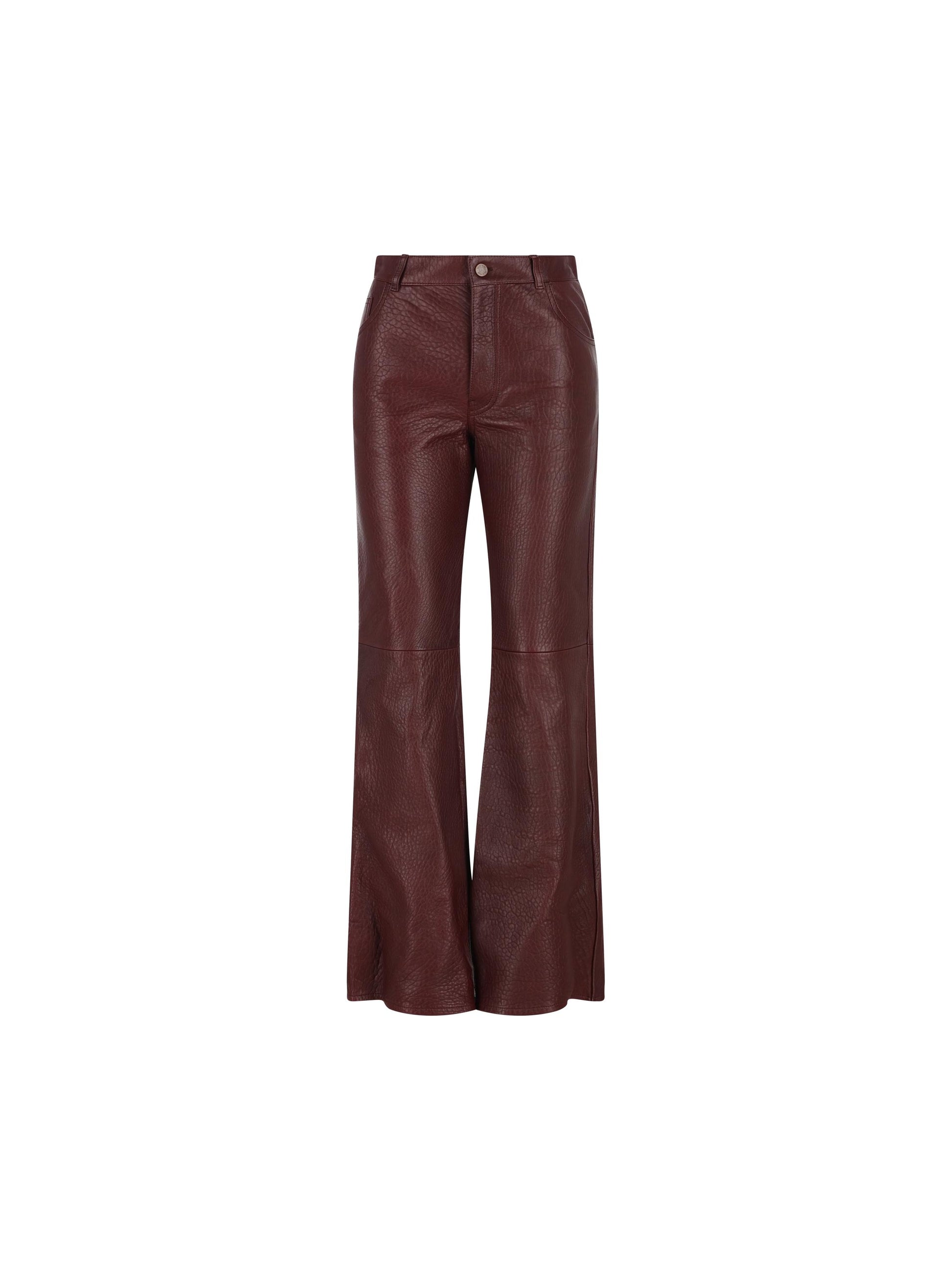 Pantaloni svasati in pelle di agnello. CH25WCP44217 55Y CHLOE' 