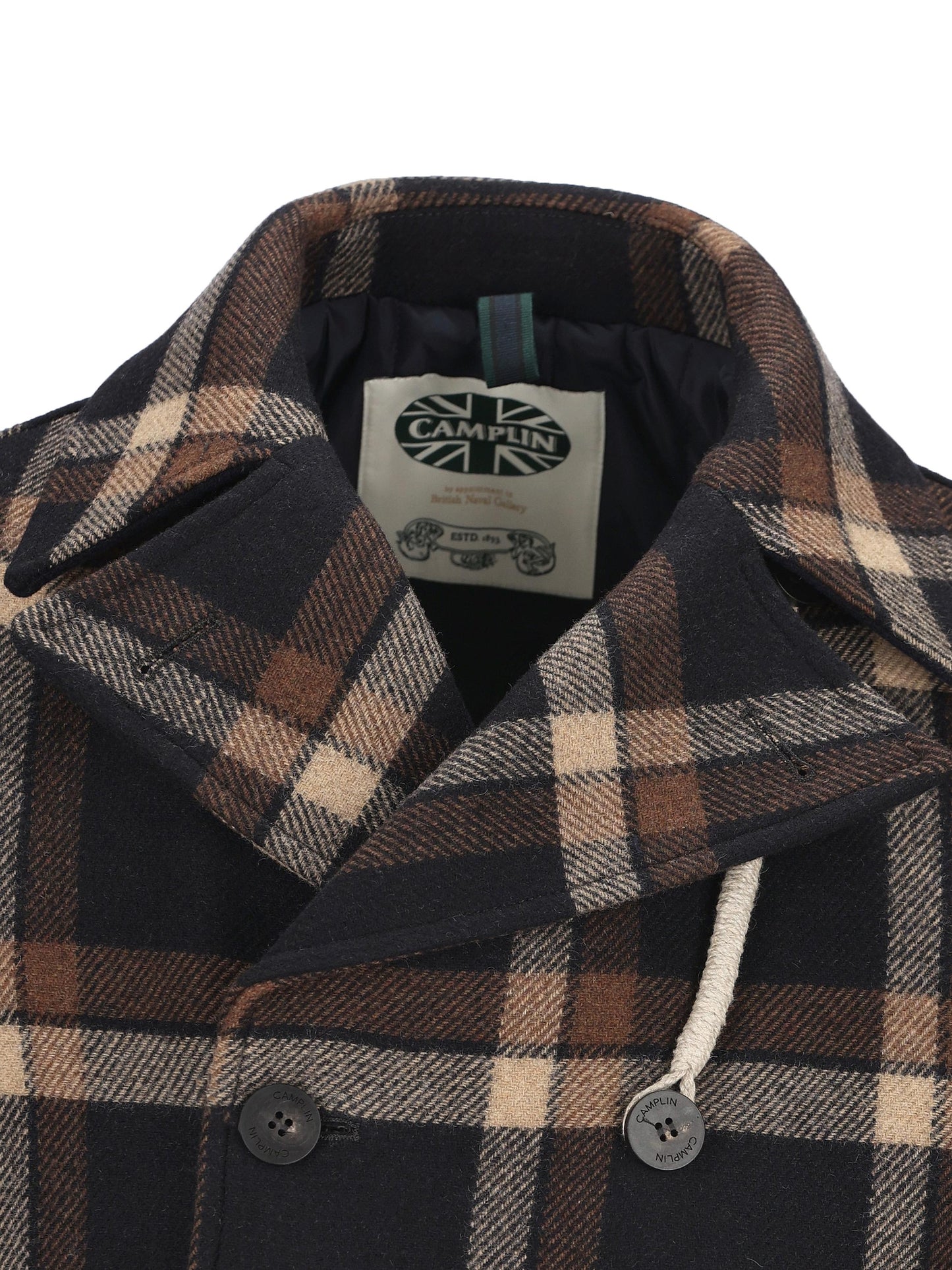 Cappotto realizzato in lana. 38320038 QCM CAMPLIN 