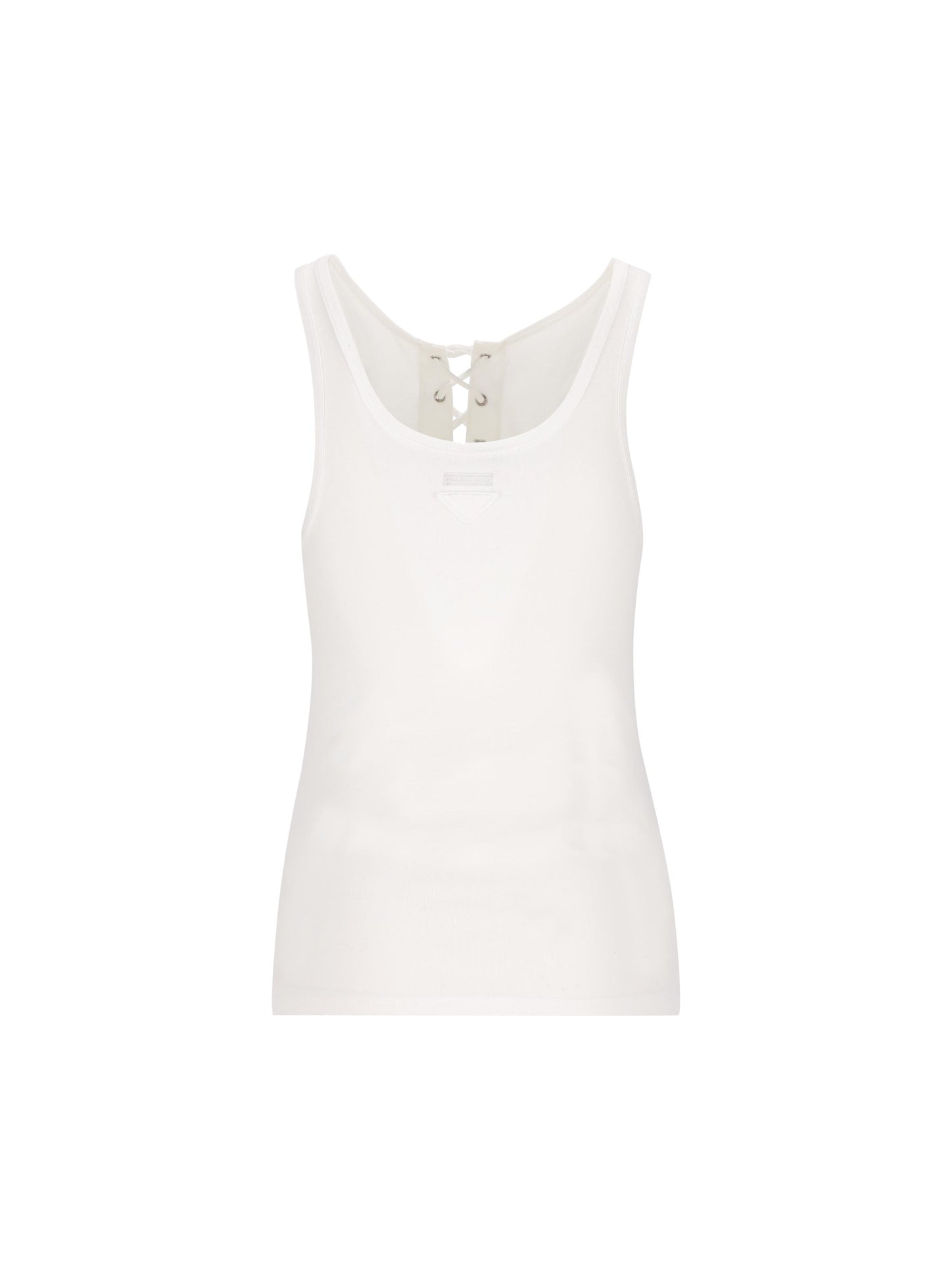 Top realizzato in cotone. 39603 10Z0F0009 PRADA 