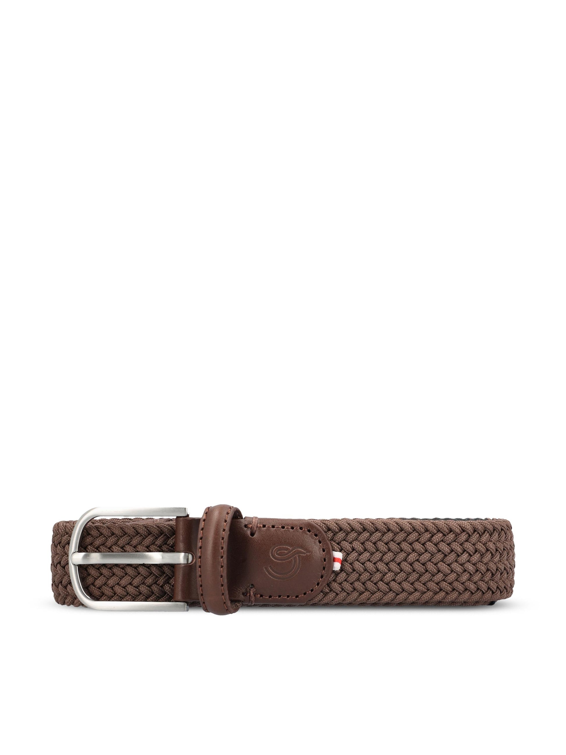 Cintura realizzata in pelle conciata al vegetale. LBFLOBRO B10-100580 LA BOUCLE 