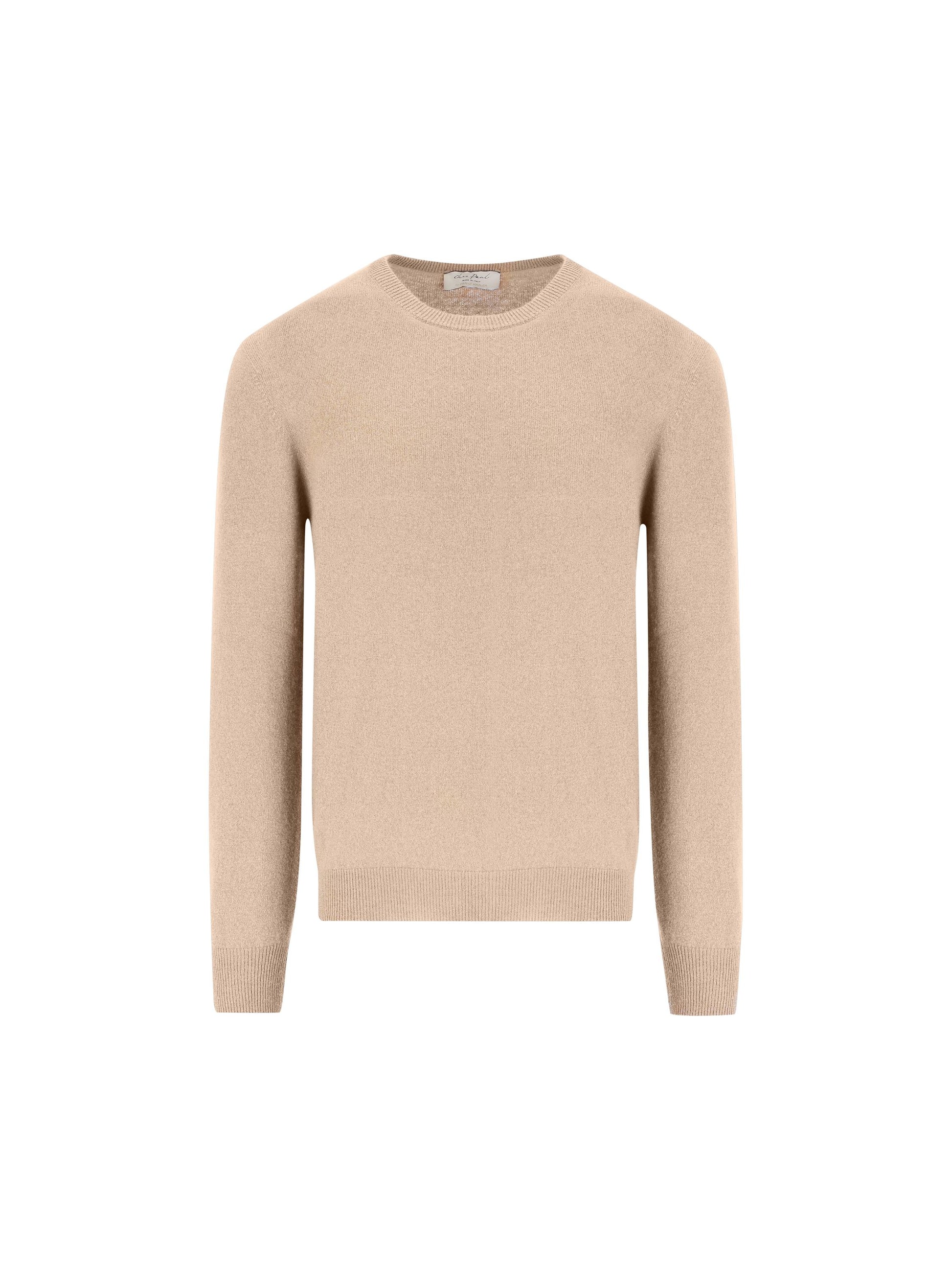 Maglia realizzata in cashmere. 34001 CAMMELLO CHEZ PAUL