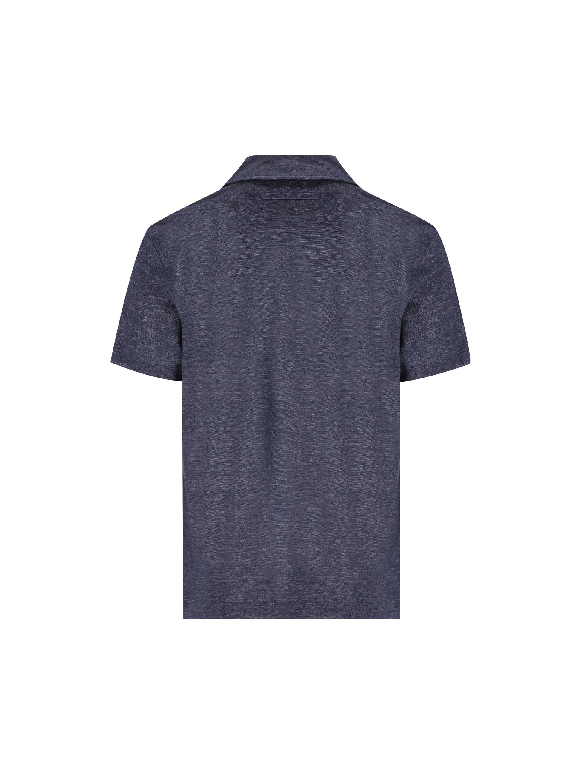 Polo realizzata in lino. UH352A3 H747422 ZEGNA 