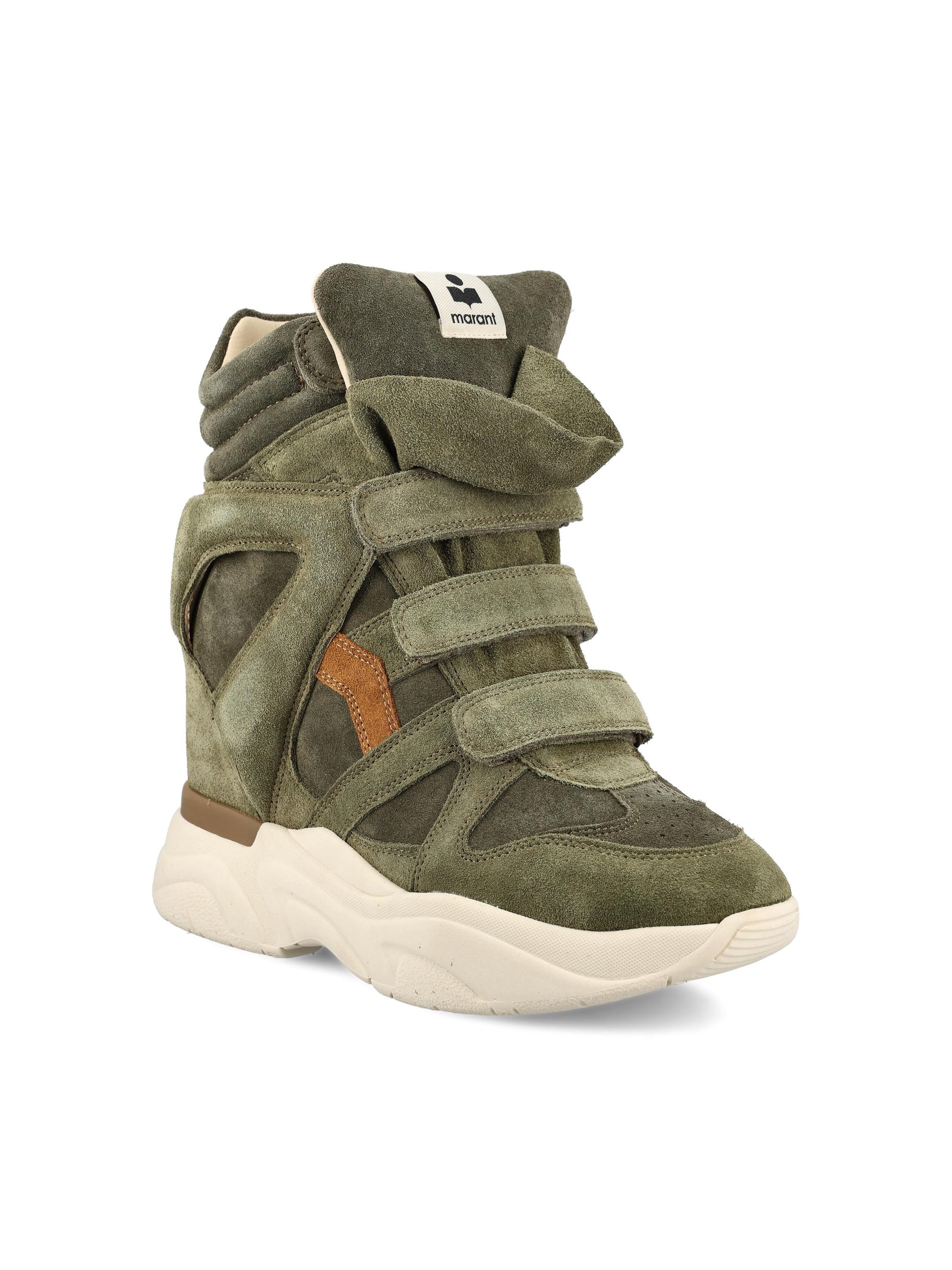 Sneakers realizzate in pelle di vitello. 26EBK0009FA-D2E07S MUKK ISABEL MARANT 