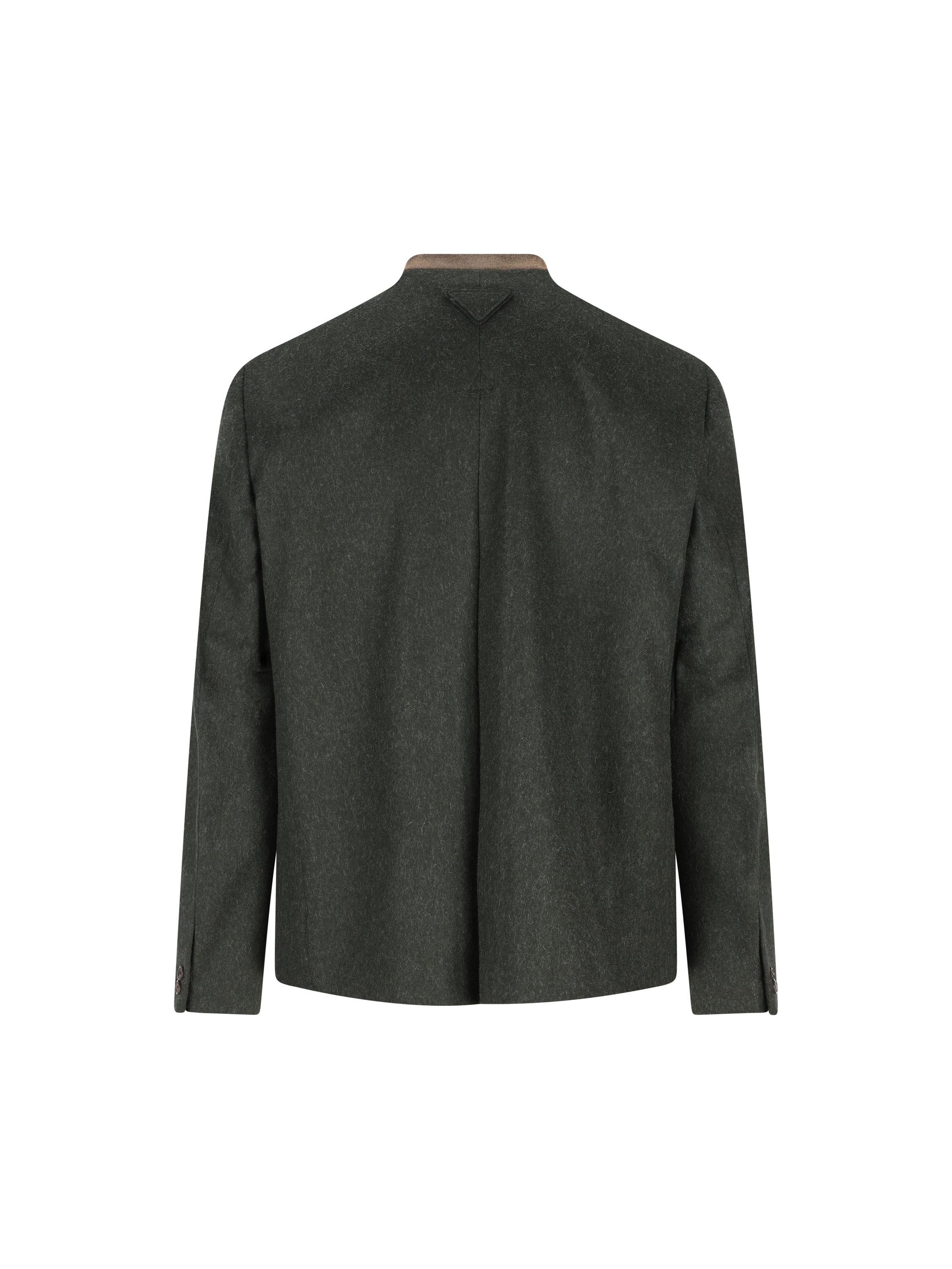 Giacca realizzata in lana vergine. UGT393 18U5F0466 PRADA 