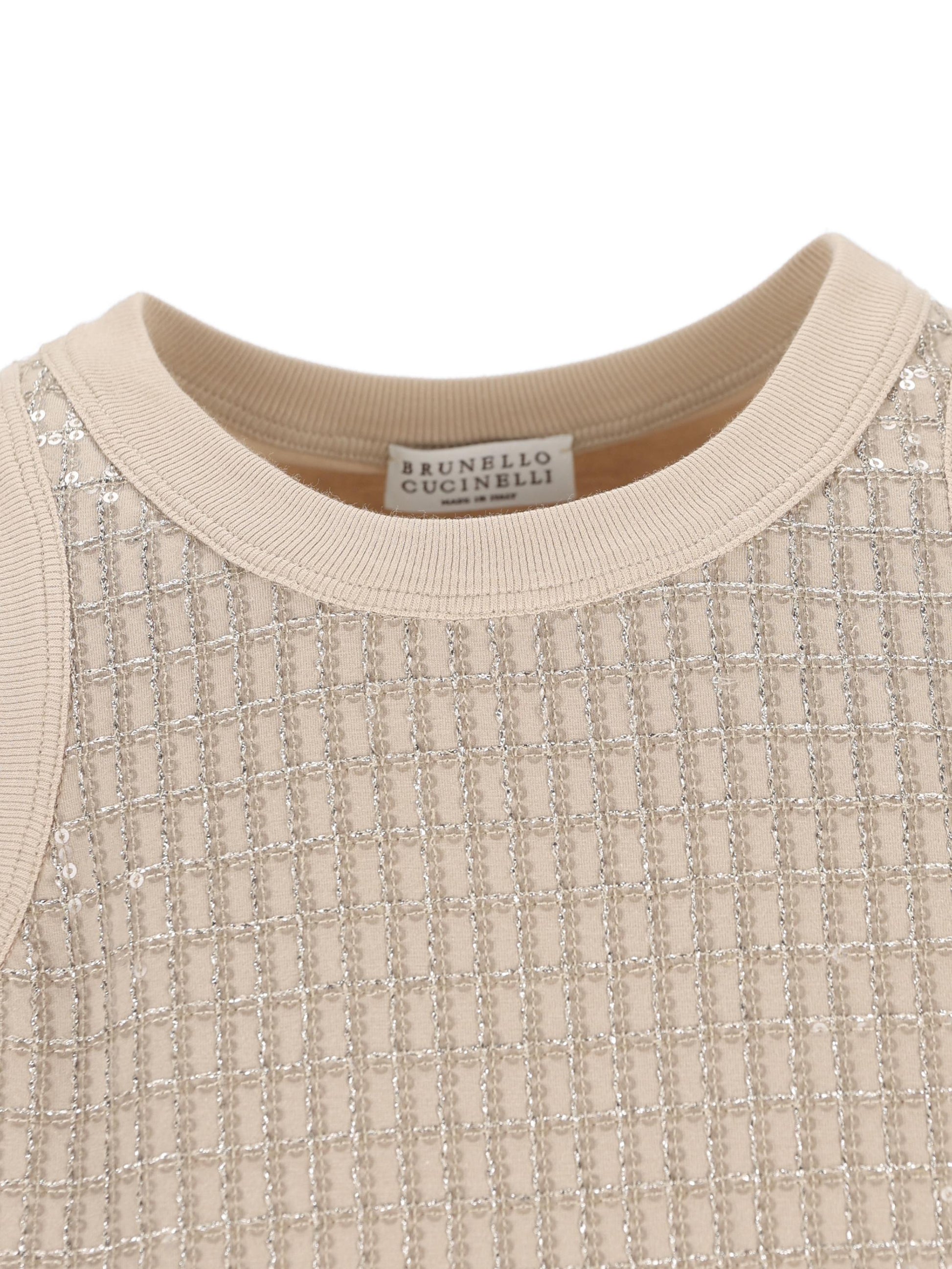 Top realizzato in cotone ed elastan. M0T18HK500 C8539 BRUNELLO CUCINELLI 