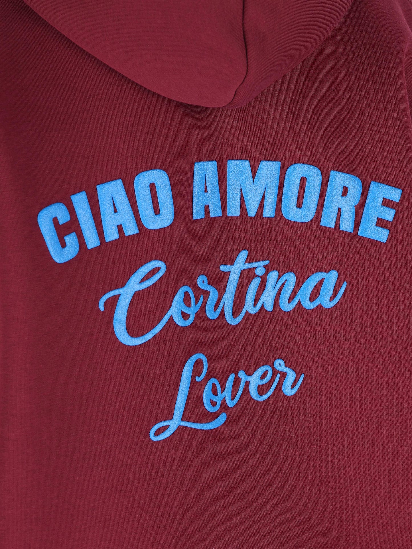 Felpa con cappuccio Ciao Amore Cortina Lover F25ET2322K 33 GIADA BENINCASA 