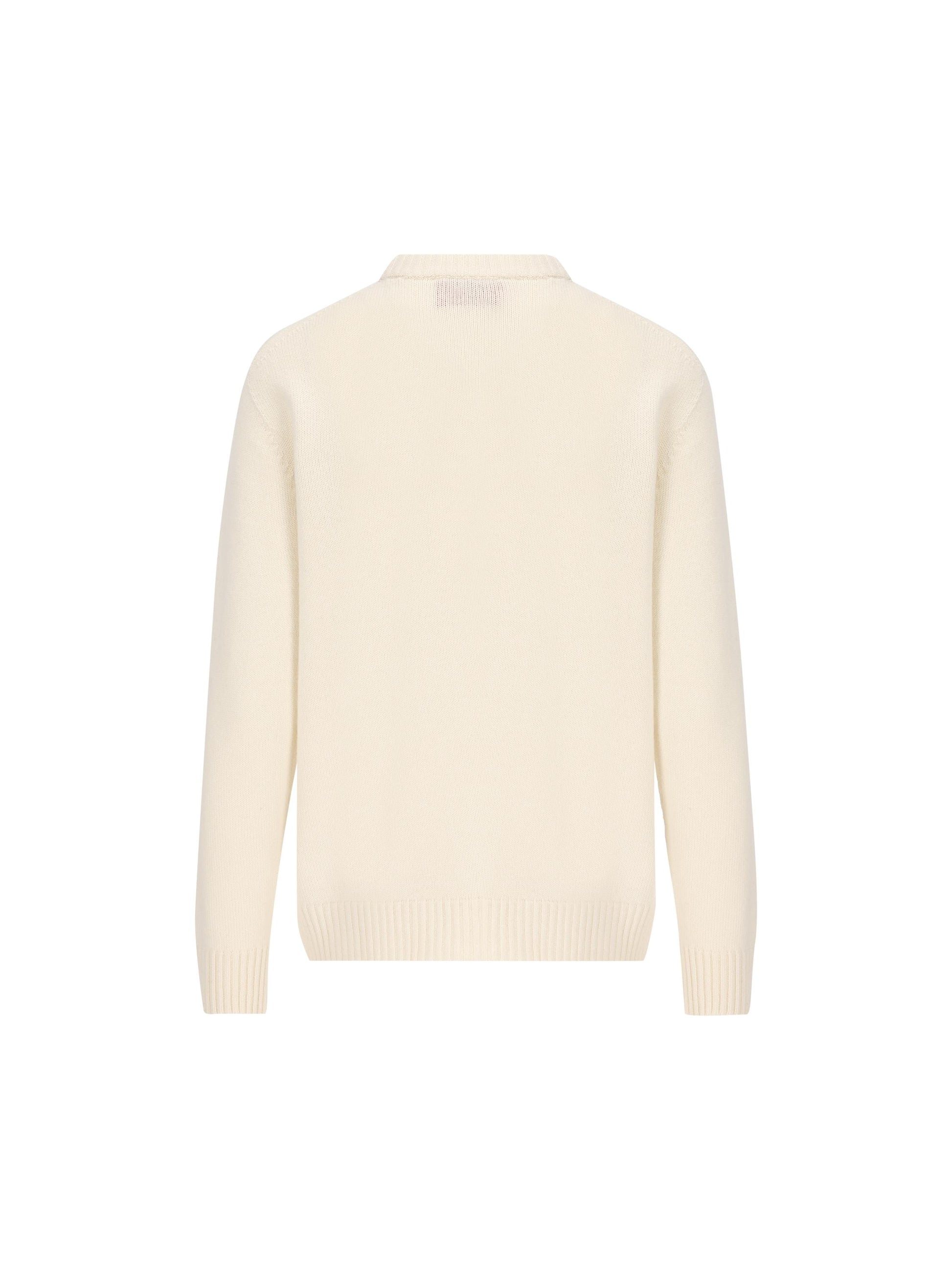 Pullover "Heartbeat" in cashmere. S25M10 01 GIADA BENINCASA 