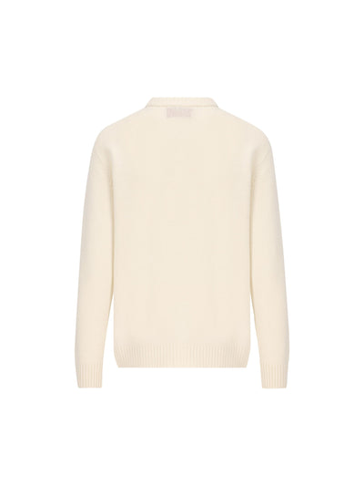 Pullover "Heartbeat" in cashmere. S25M10 01 GIADA BENINCASA 