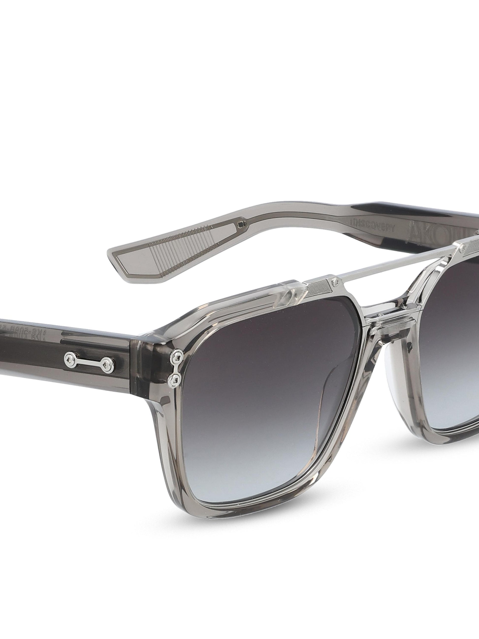 Occhiali da sole realizzati in acetato AKS-509B-55 GRY - PLD AKONI 