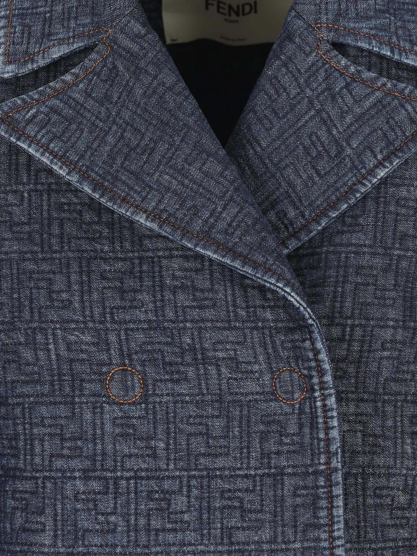 Giacca realizzata in cotone. FLF842 AW82F1UKI FENDI 