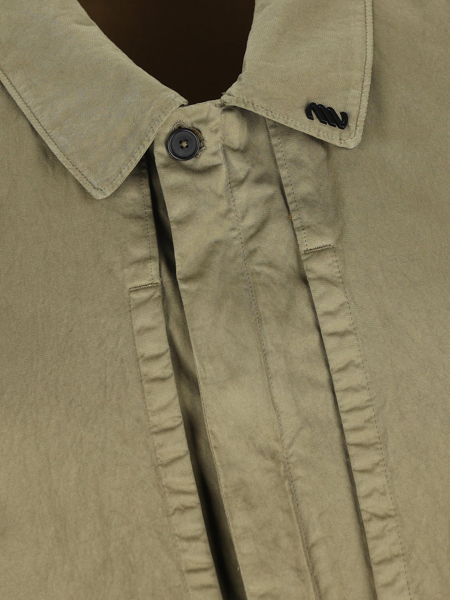 Overshirt realizzata in cotone e poliammide. MOS102A11 0500G652 MASSIMO OSTI STUDIO 