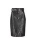 Gonna realizzata in pelle di vitello. 865021 YCVD21000 SAINT LAURENT 