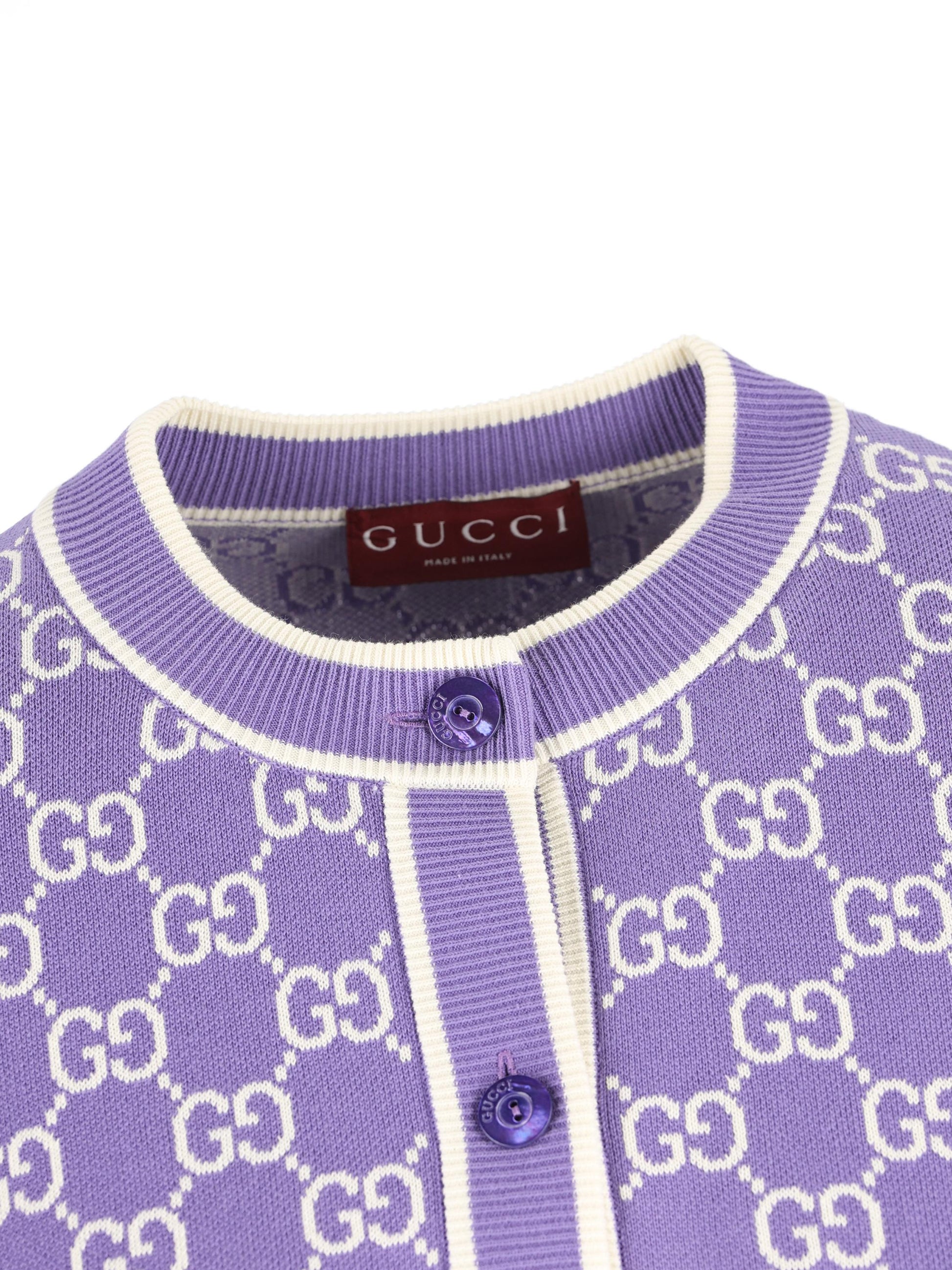 Cardigan realizzato in cotone. 856262 XKE0M5019 GUCCI 