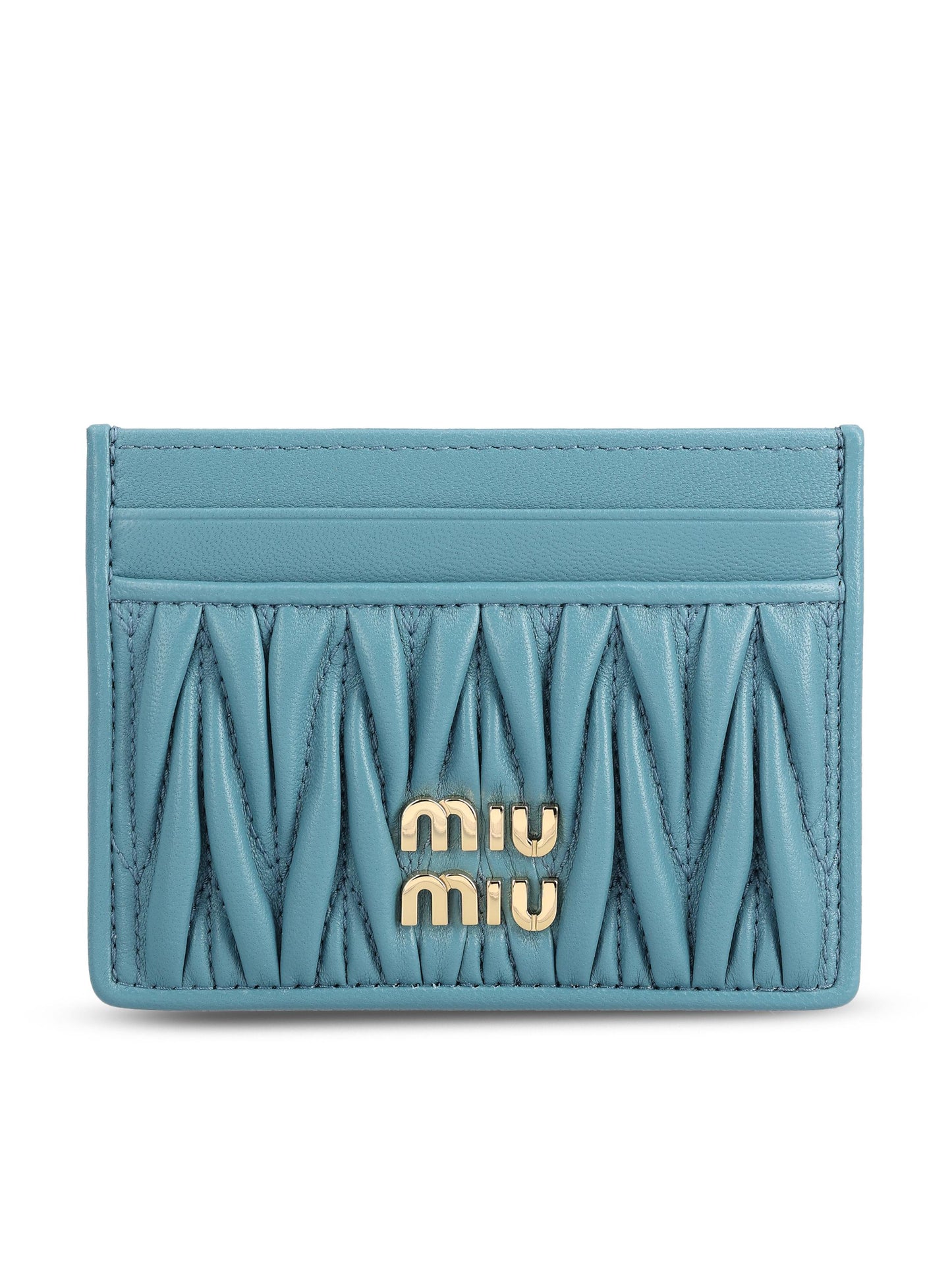 Portacarte realizzato in pelle. 5MC076 AFPPF0F16 MIU MIU 